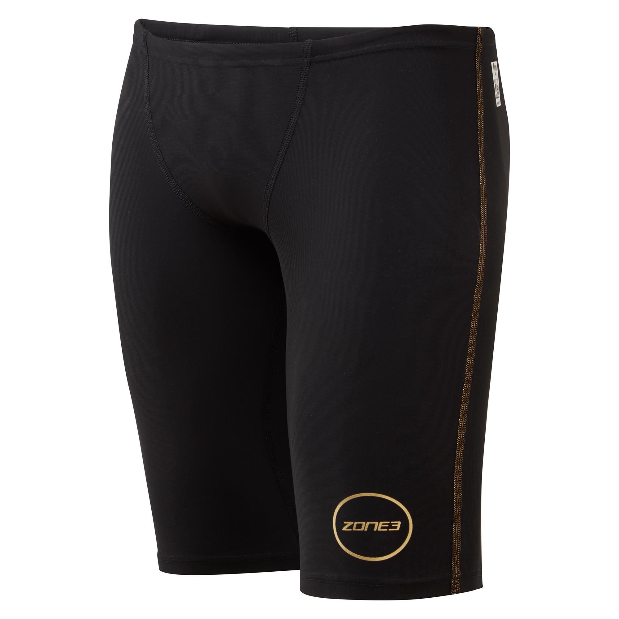 Zone3 Fina Approved Mf-x Performance Gold Jammers - Black/gold