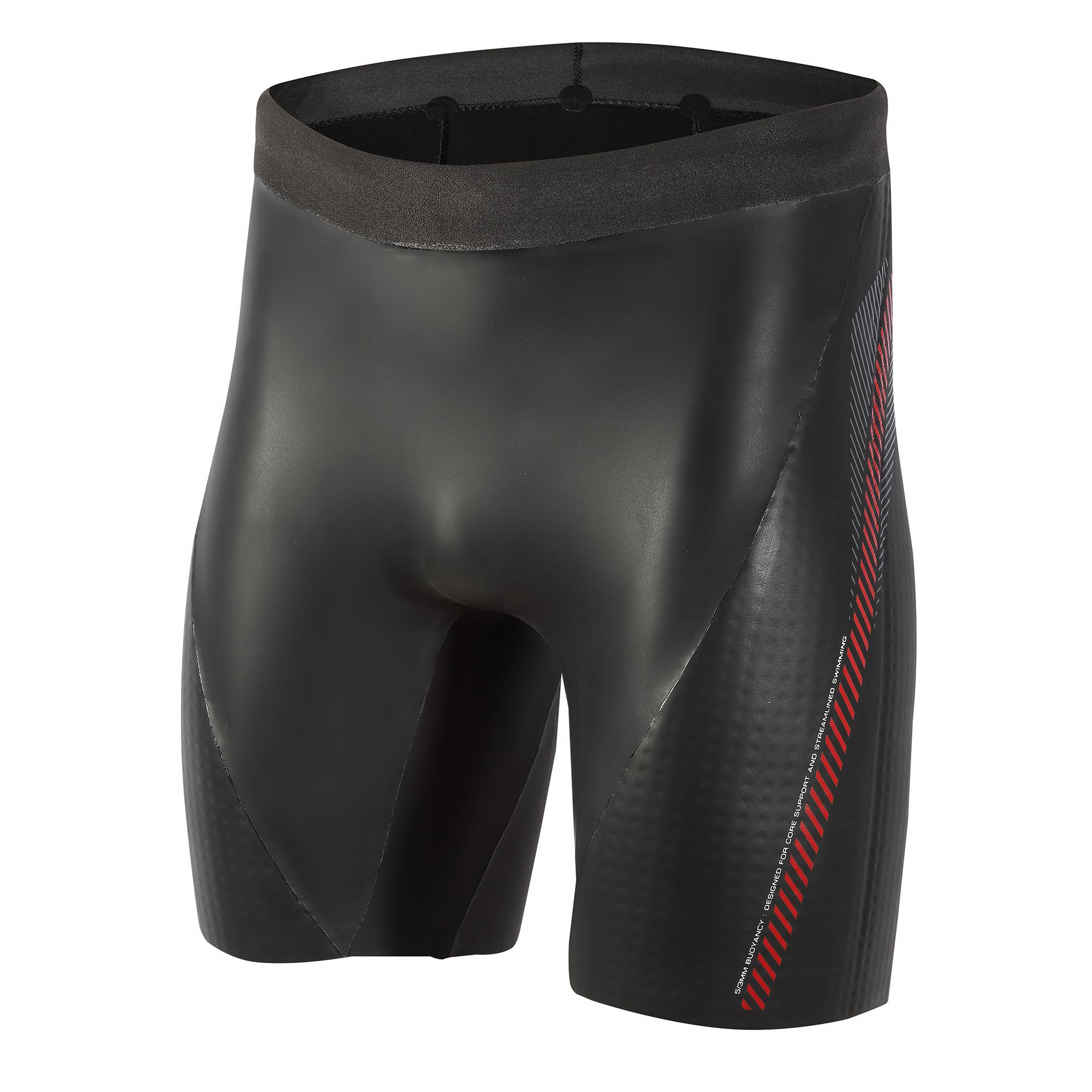 Zone3 Neoprene Buoyancy Shorts premium Aerodome Elite - Black/red