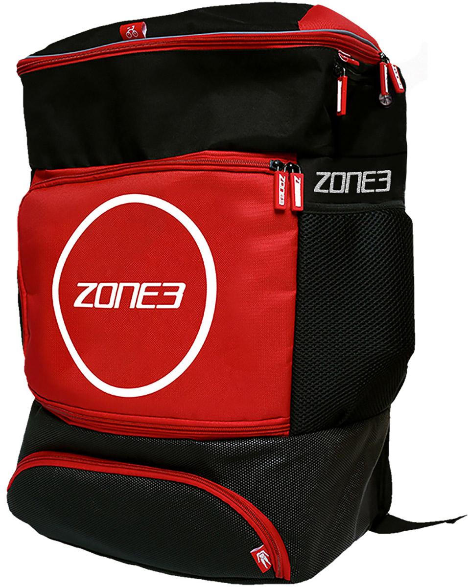 Zone3 Triathlon Transition Bag - Black/red