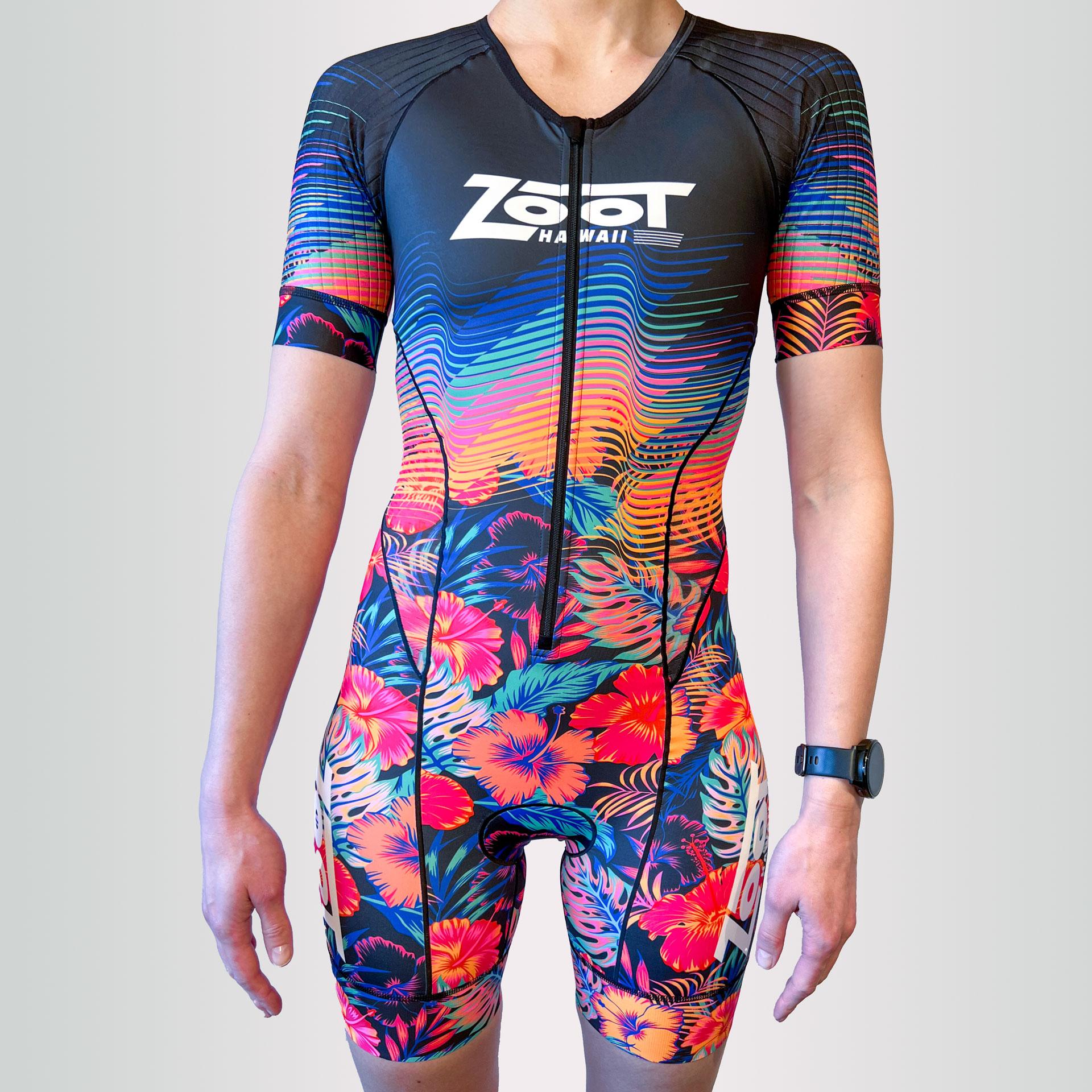Zoot Womens Ltd Tri Aero Racesuit - Multi