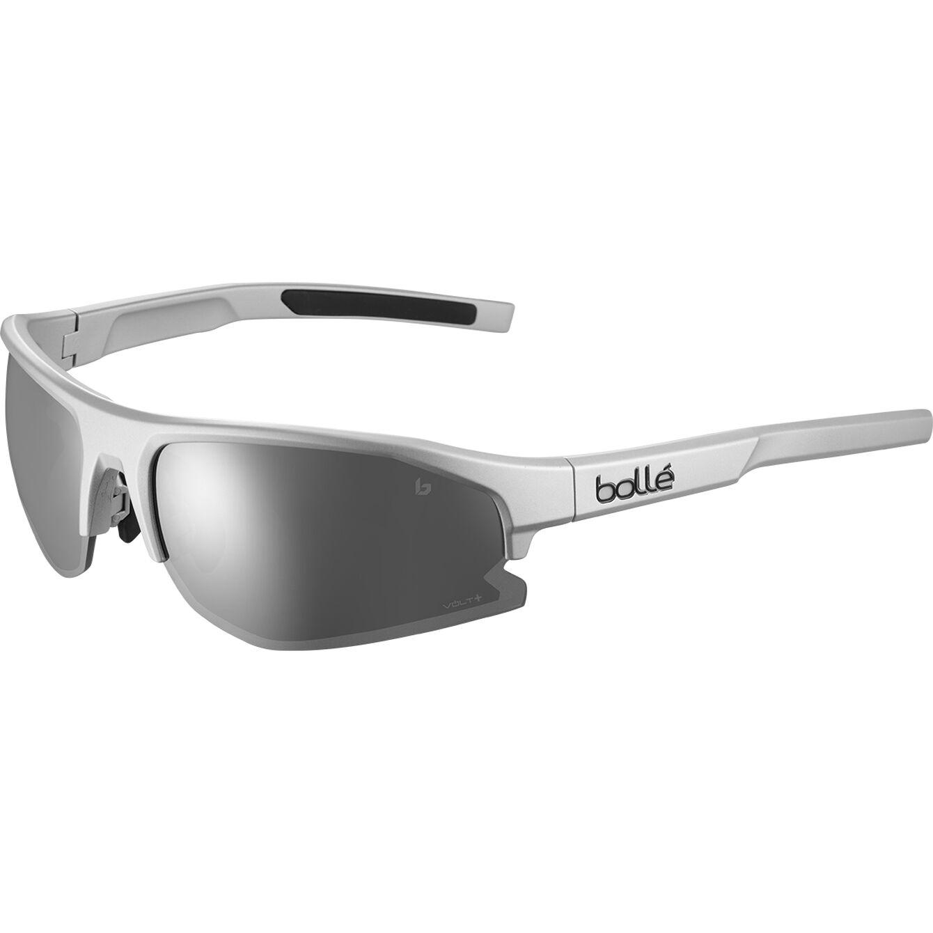 Bolle Bolt 2.0 Silver Matte Cold White Sunglasses - Grey/silver/matte