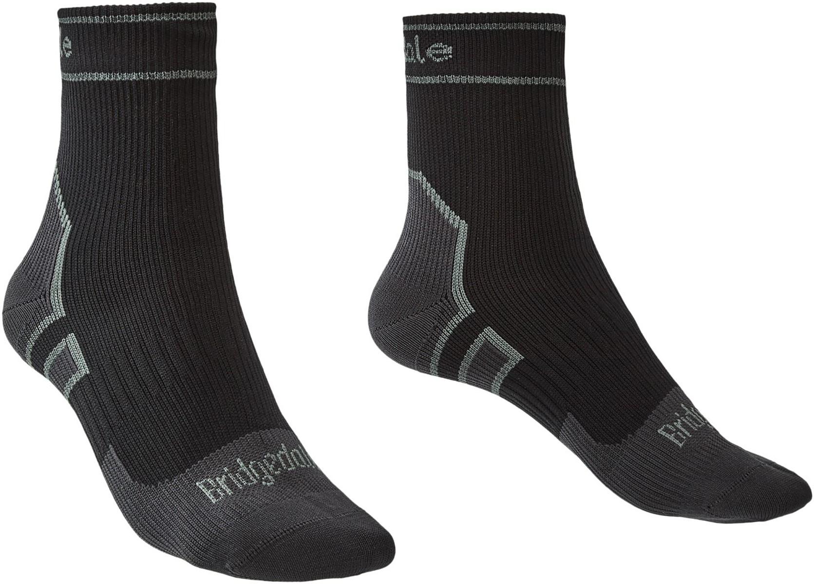 Bridgedale Stormsock Lightweight Waterproof Ankle Socks - Black