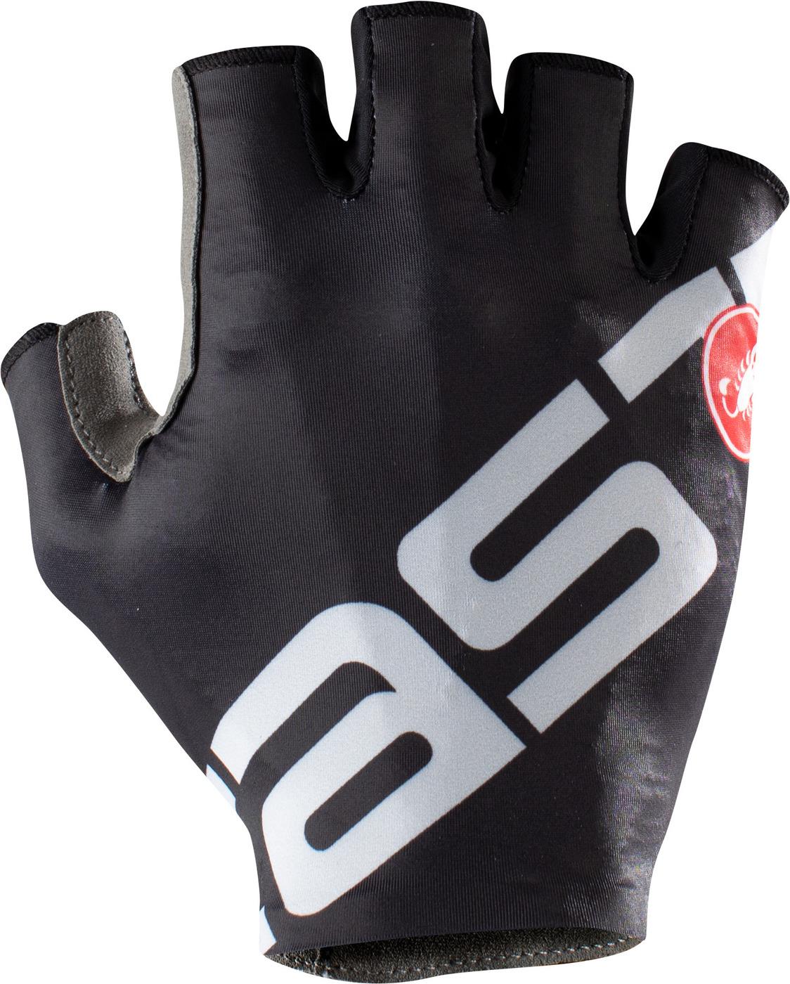 Castelli Competizione 2 Cycling Gloves - Light Black/silver