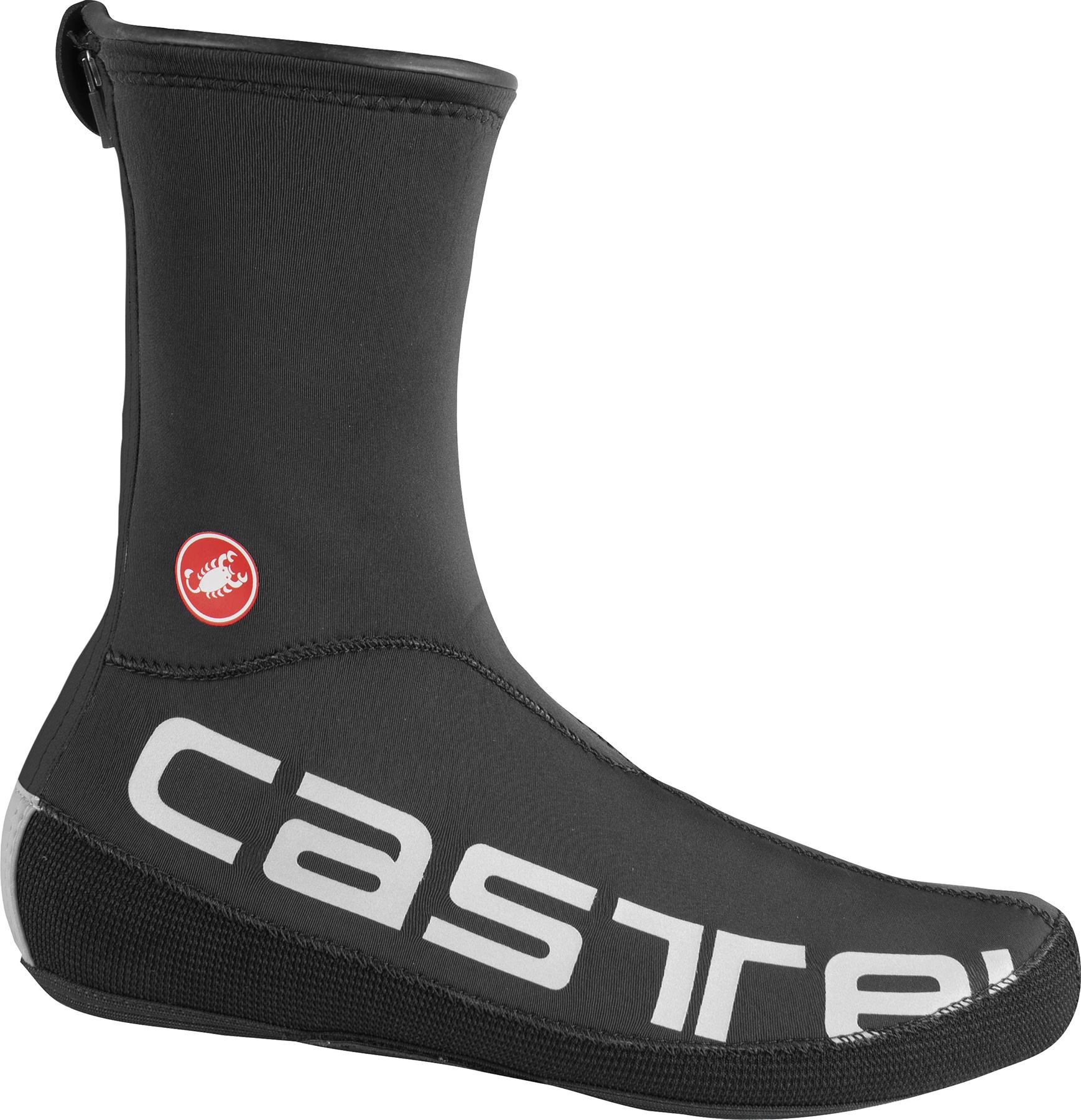 Castelli Diluvio Ul Overshoes - Black/silver Reflex