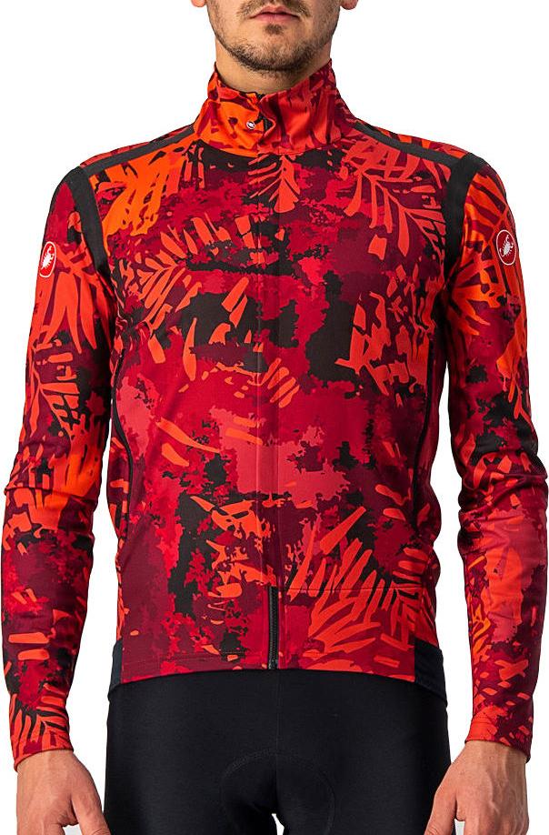 Castelli Perfetto Ros Long Sleeve Jersey - Bordeaux/pro Red/black
