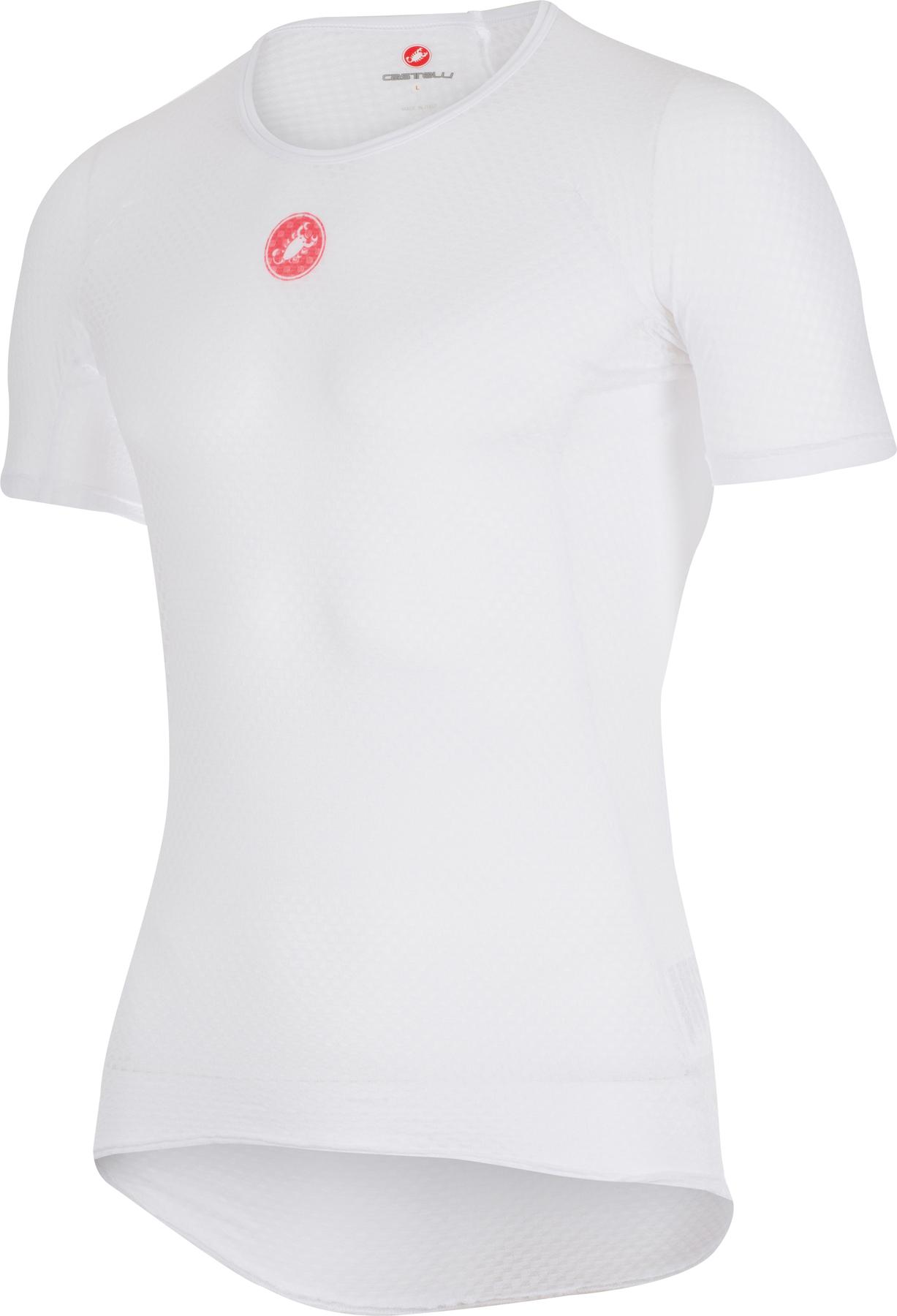 Castelli Pro Issue Short Sleeve Base Layer - White