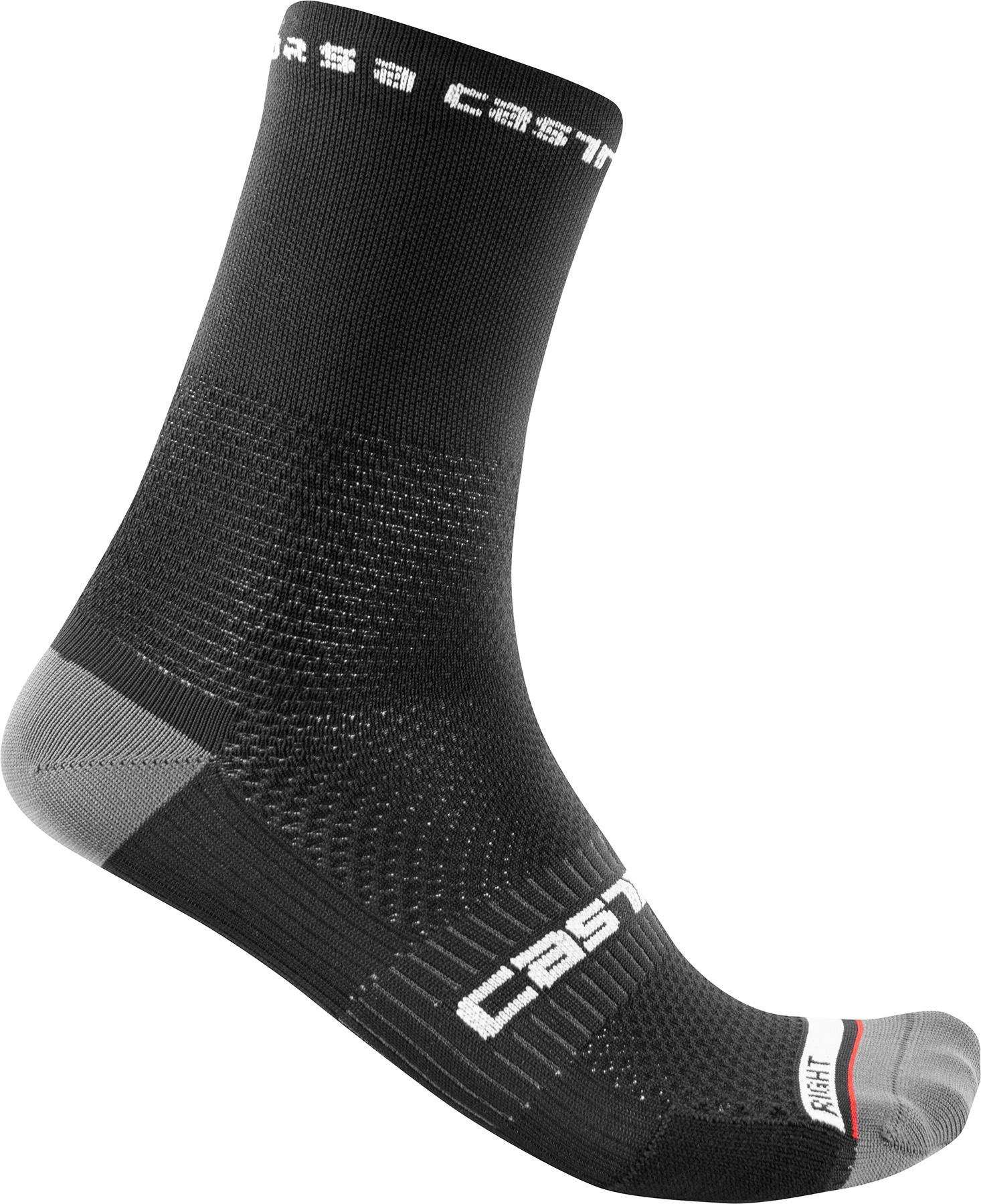 Castelli Rosso Corsa Pro 15 Cycling Socks - Black
