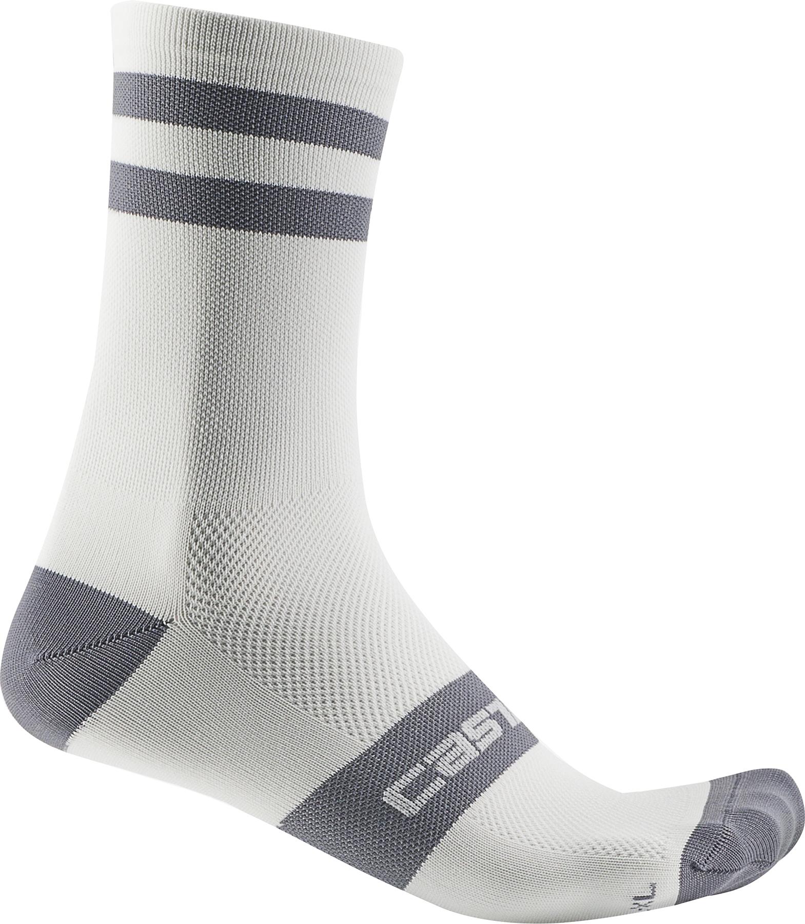 Castelli Velocissimo Kit Socks - White/grey