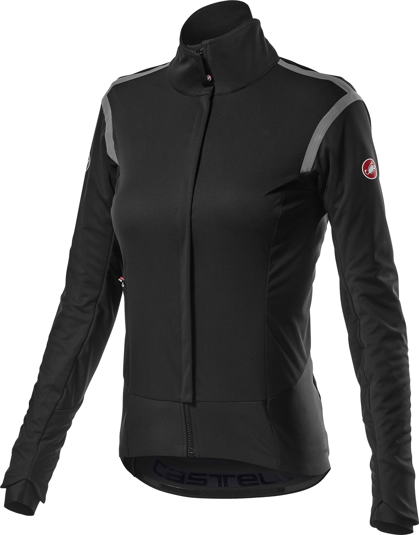 Castelli Womens Alpha Ros 2 Jacket - Light Black