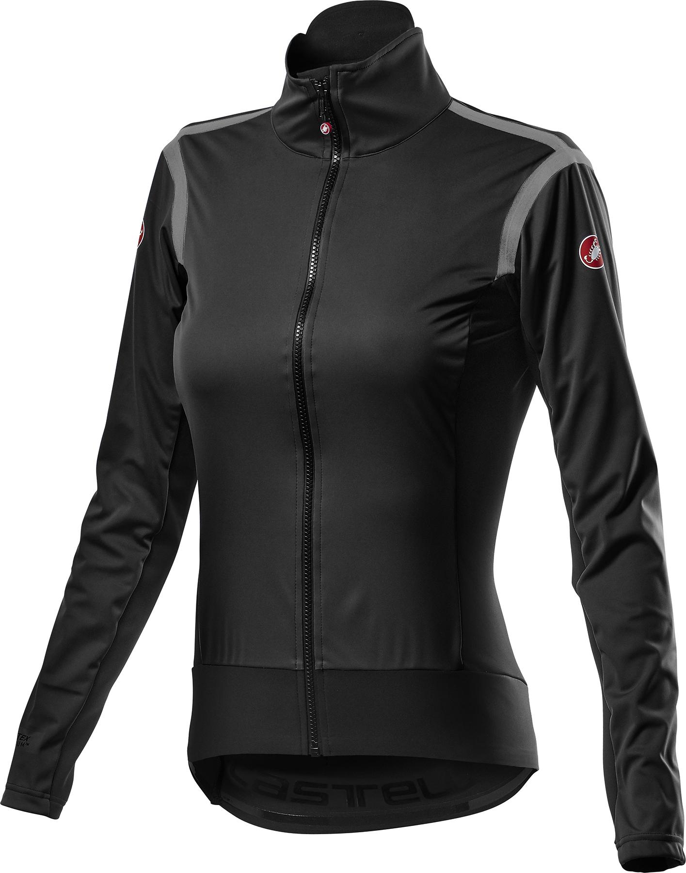 Castelli Womens Alpha Ros 2 Light Jacket - Light Black