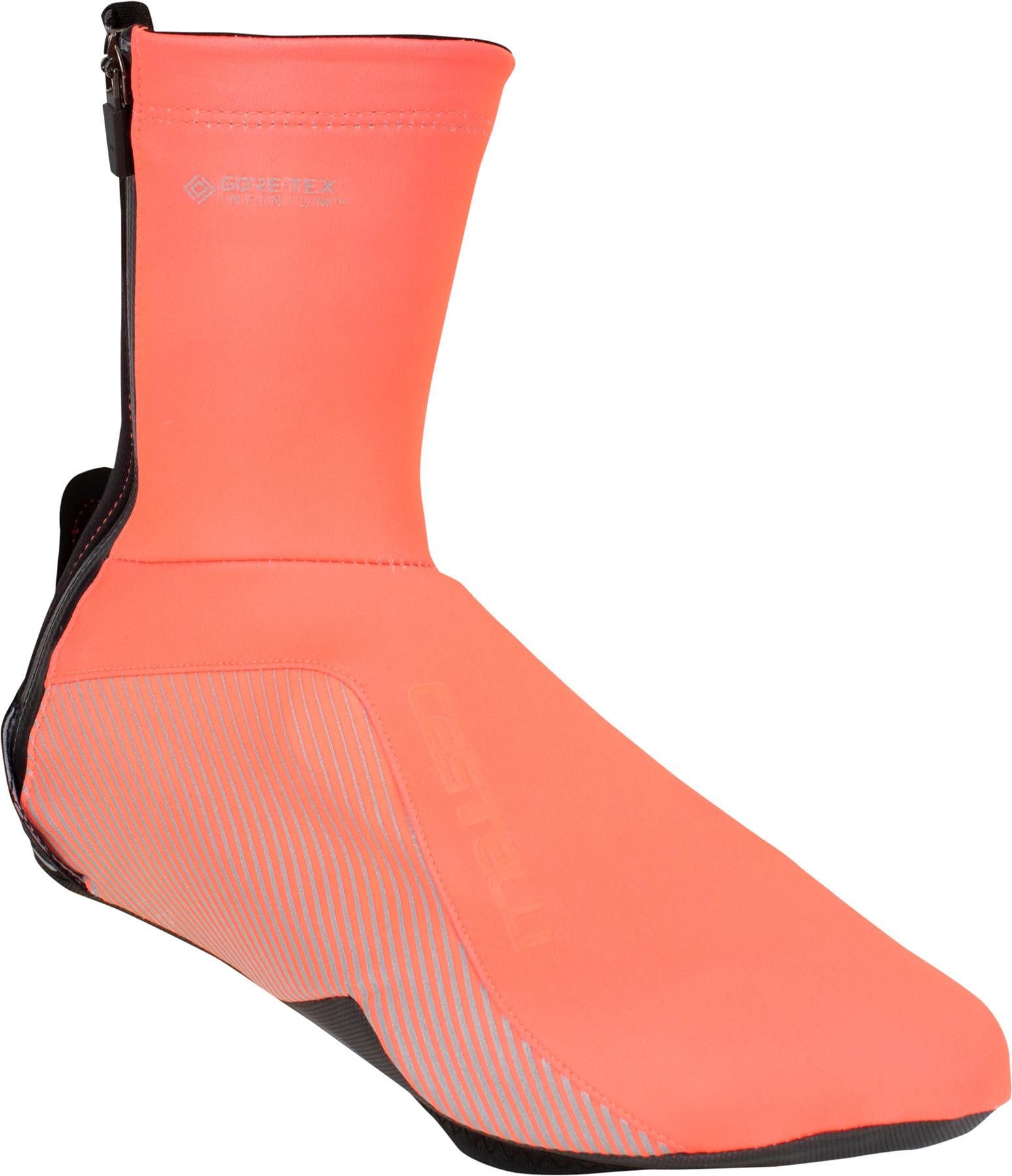 Castelli Womens Dinamica Overshoes - Brilliant Pink