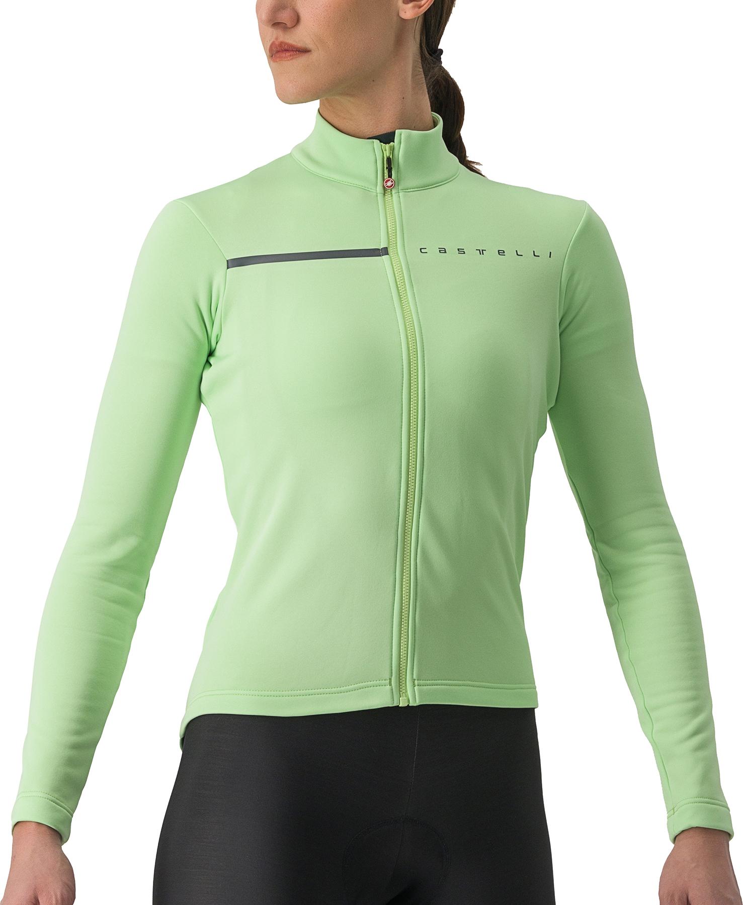 Castelli Womens Sinergia Long Sleeve Jersey - Paradise Mint/rover Green