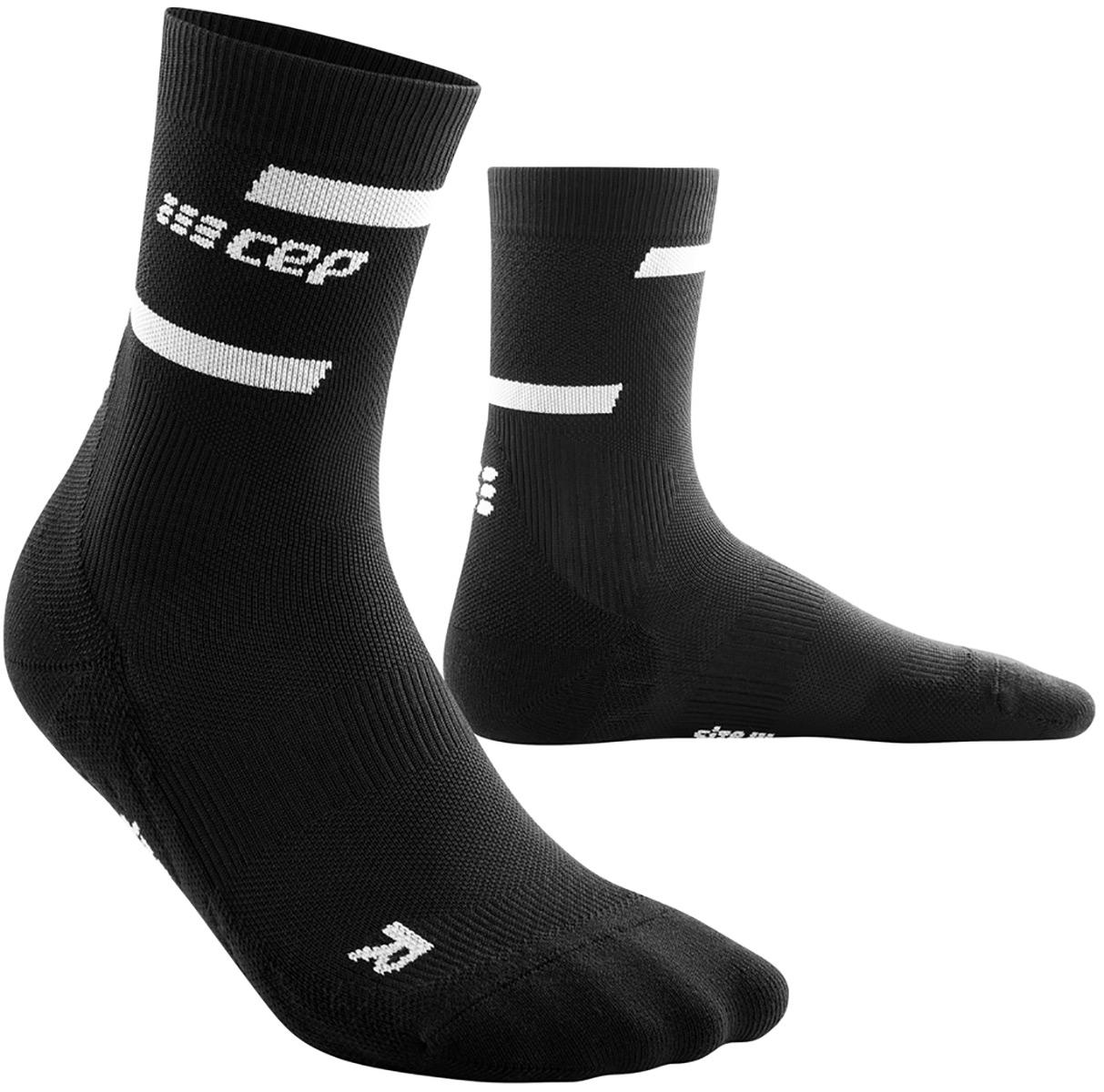 Cep Run Compression Mid Cut Socks - Black