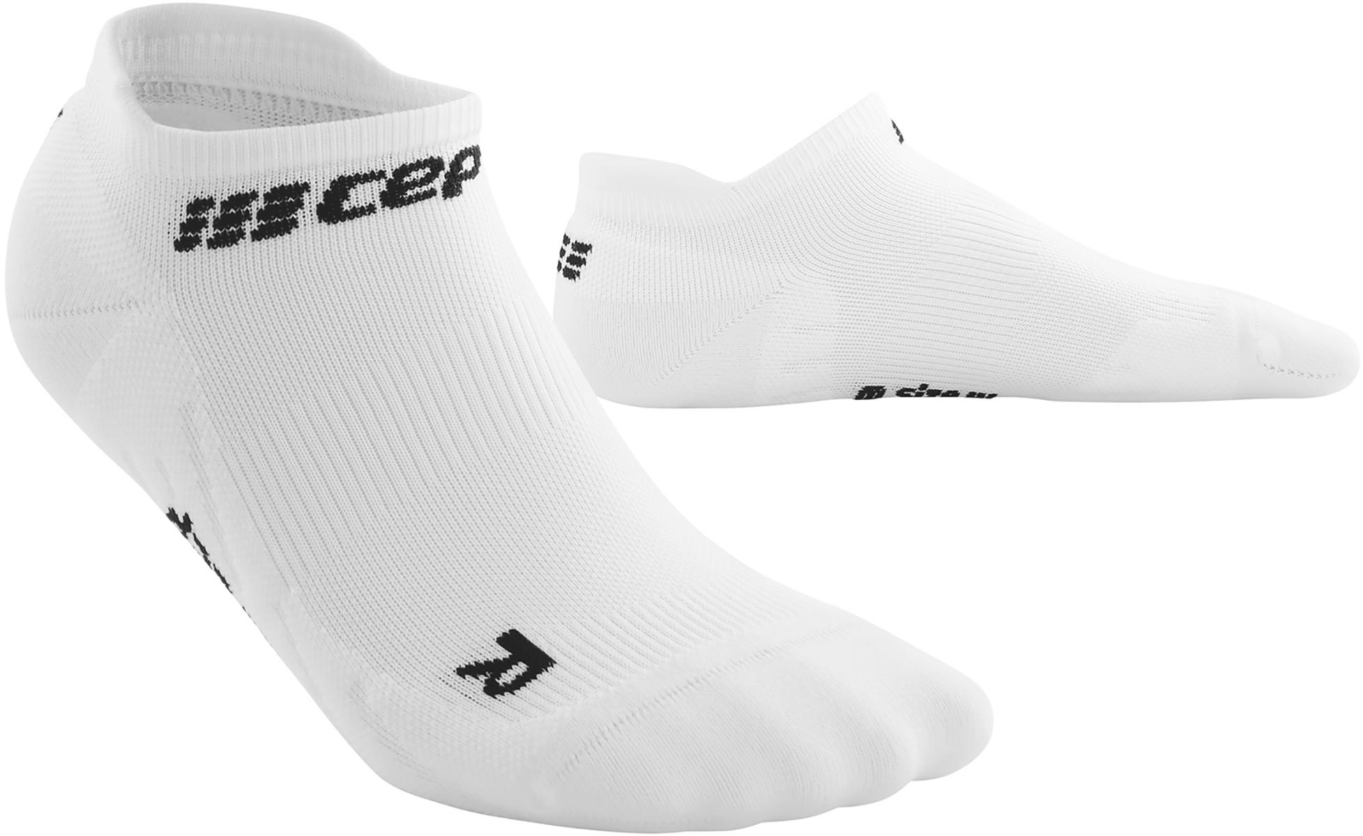 Cep Run Compression No Show Socks - White