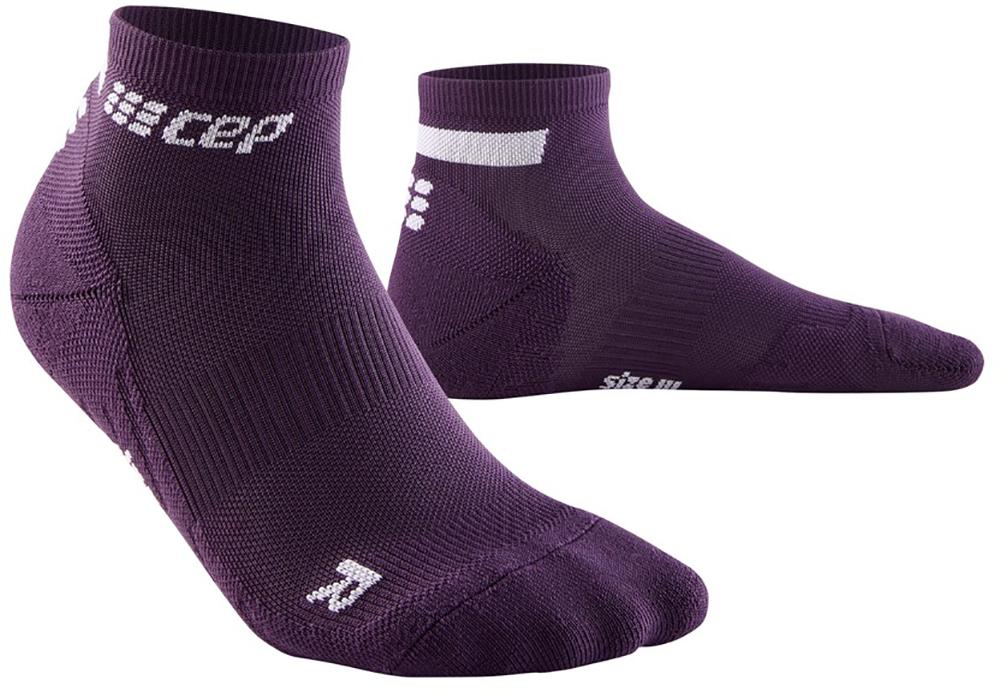 Cep Womens Run Compression Low Cut Socks - Violet