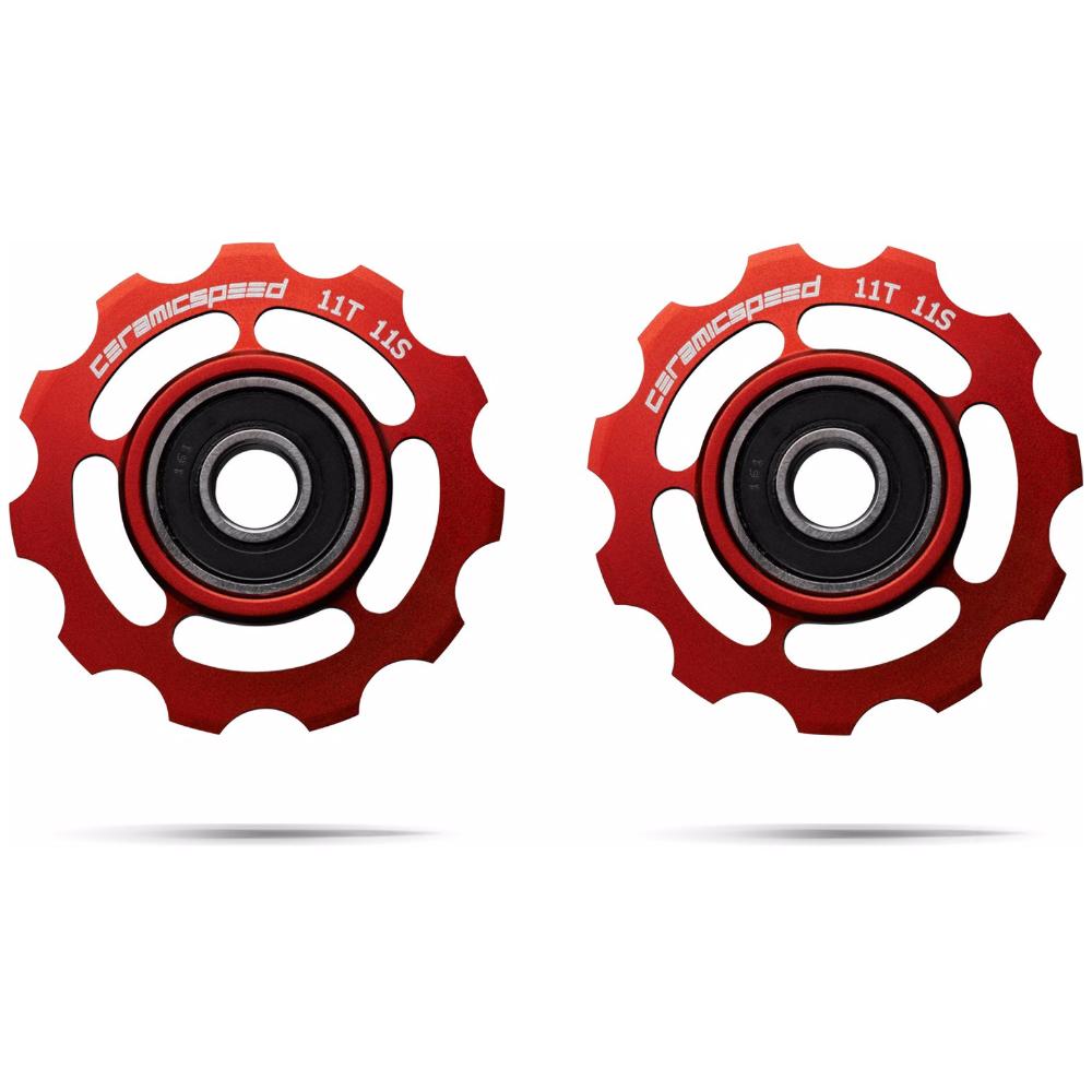 Ceramicspeed Pulley Wheels - Red