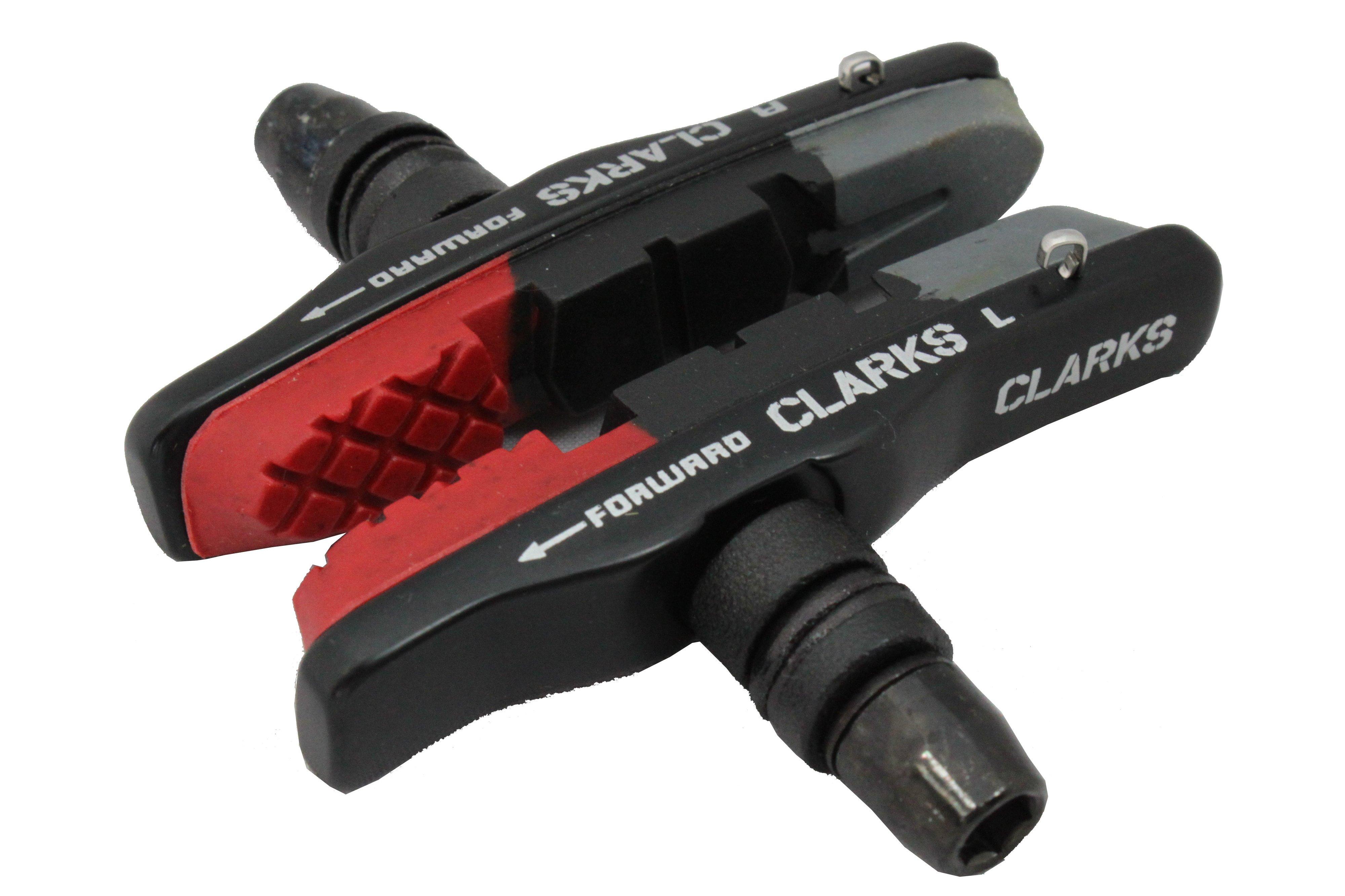 Clarks Cps513 Mtb/hybrid Elite Brake Pads - Black/red