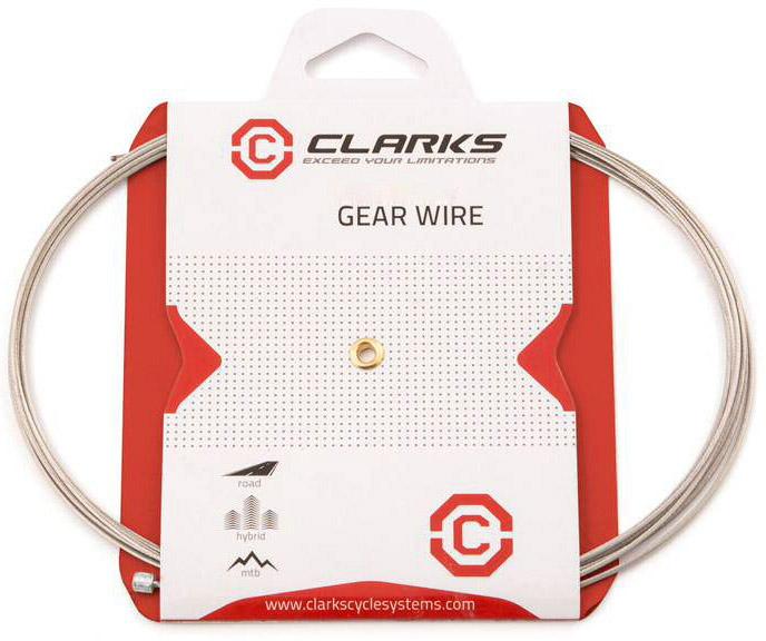 Clarks Elite Universal Inner Gear Cable (pre-lubed) - Silver