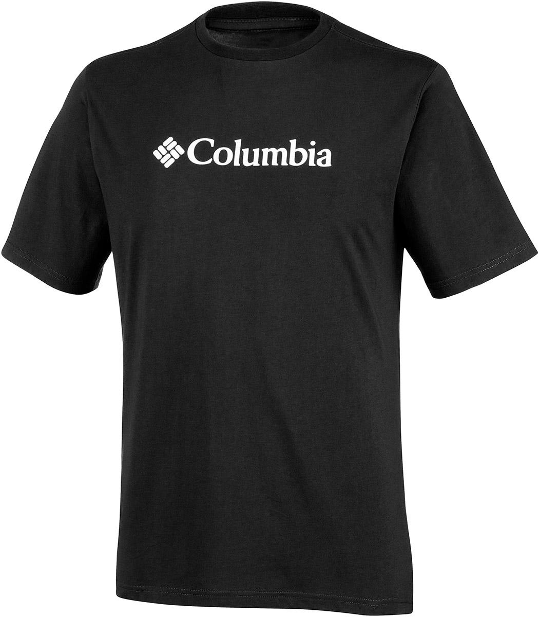 Columbia Csc Basic Logo Short Sleeve T-shirt - Black/white