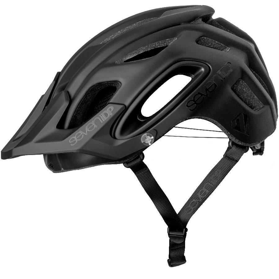 7 Idp M2 Boa Helmet - Matte Black/gloss Black