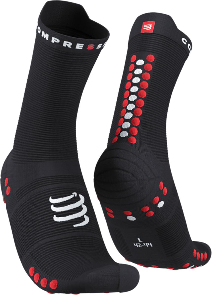 Compressport Pro Racing Sock V4.0 Run High Sock - Black