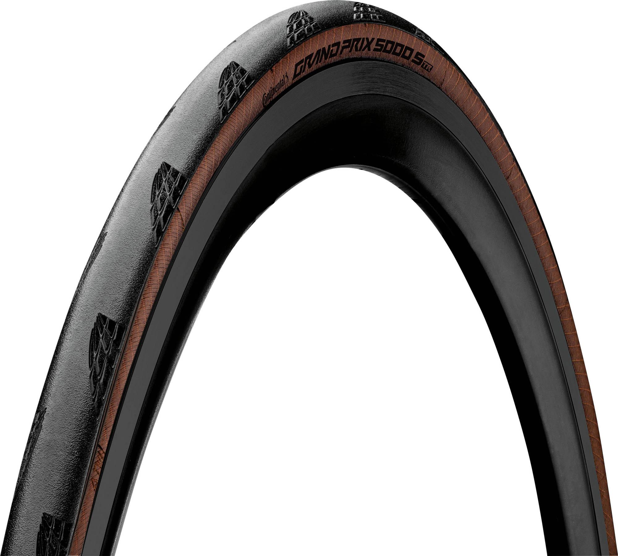 Continental Grand Prix 5000 S Tr Road Tyre - Black/tan Wall