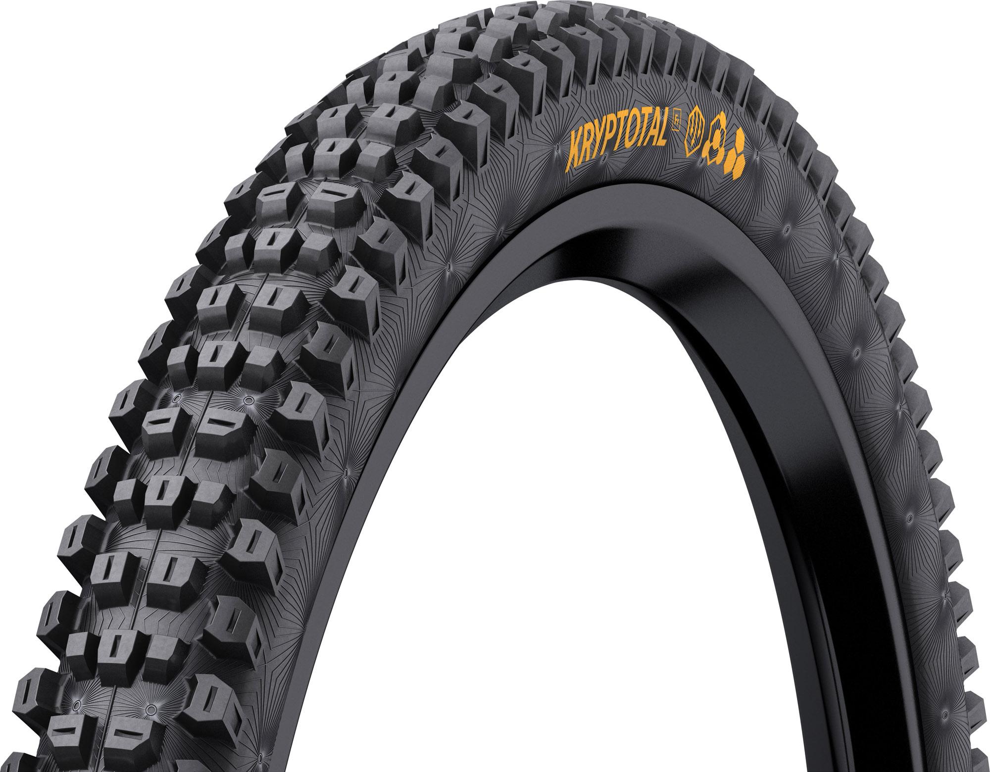 Continental Kryptotal-f Dh Supersoft Mtb Front Tyre - Black