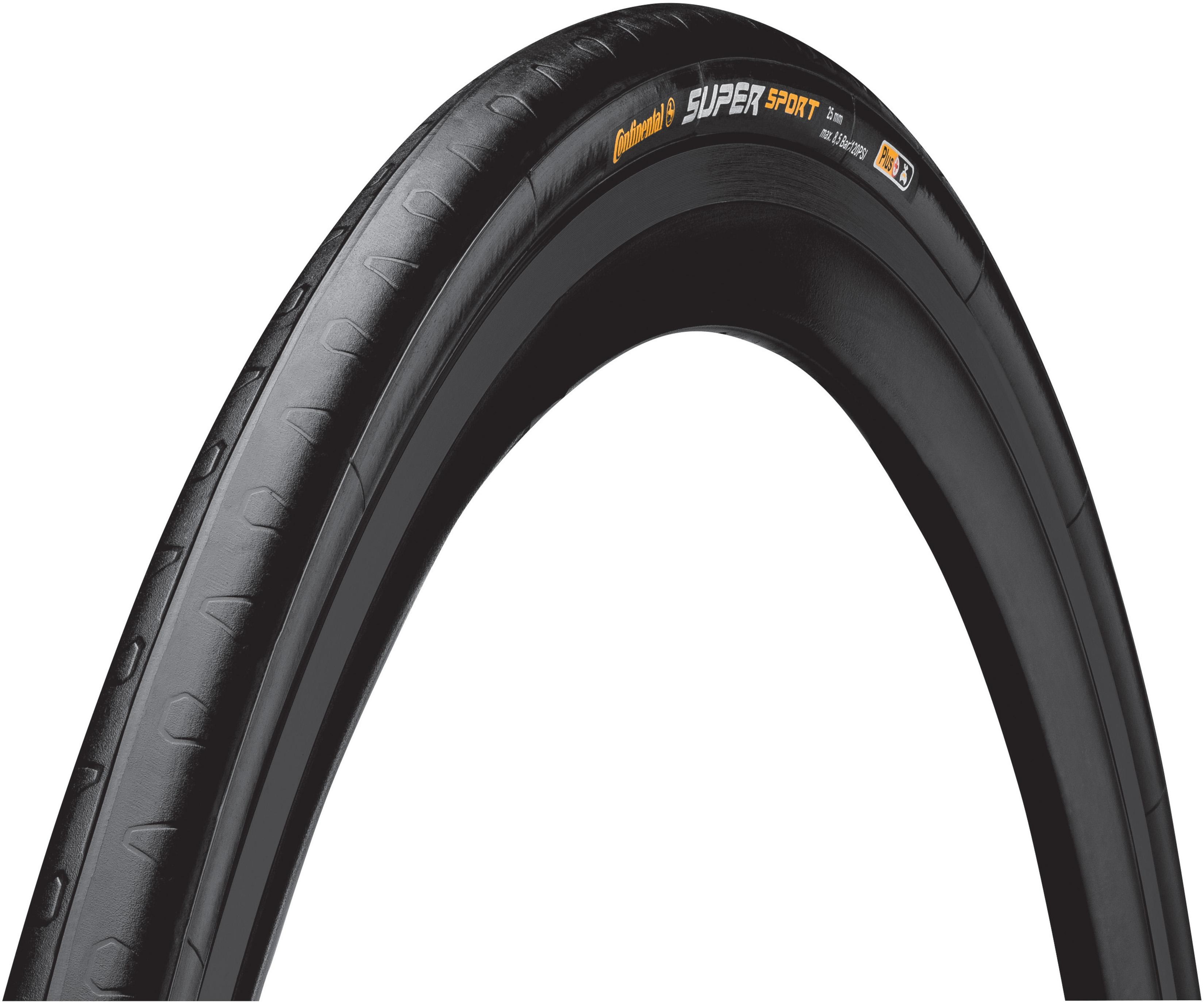 Continental Supersport Plus Folding Road Tyre - Black