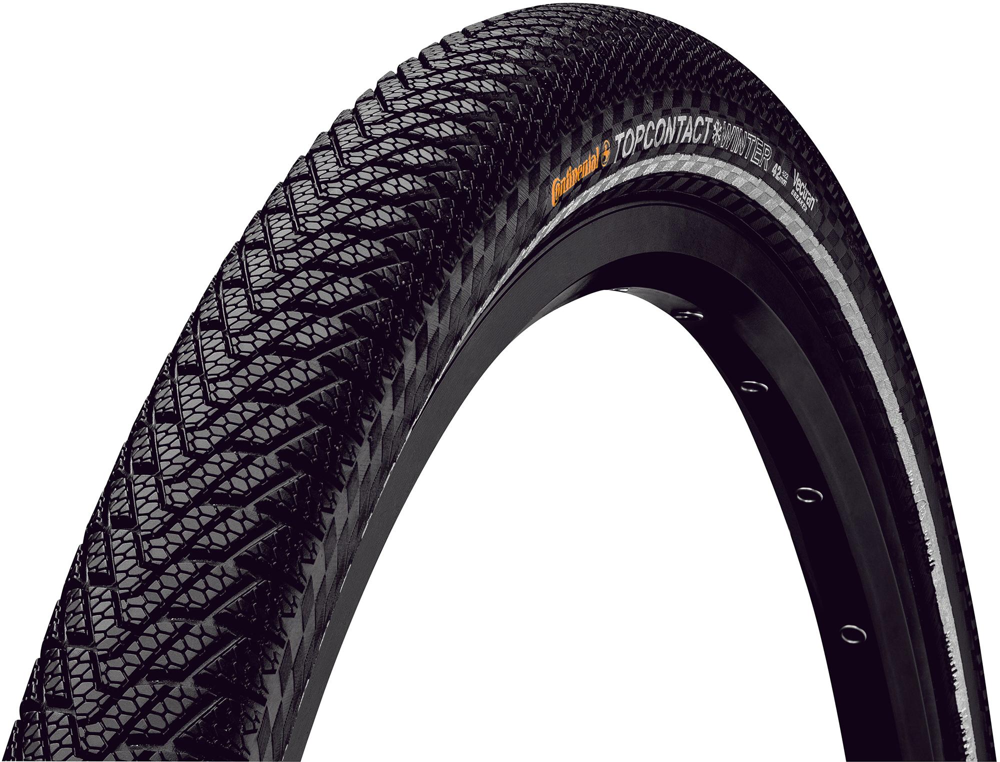 Continental Top Contact Winter Ii Premium Folding Road Tyre - Black/reflex