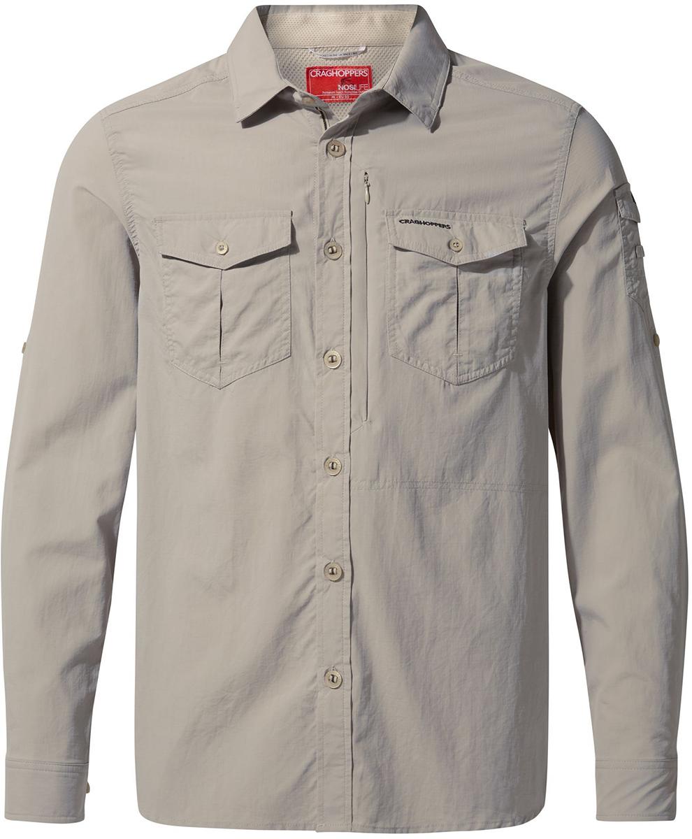 Craghoppers Nosilife Adventure Ii Long Sleeved Shirt - Parchment