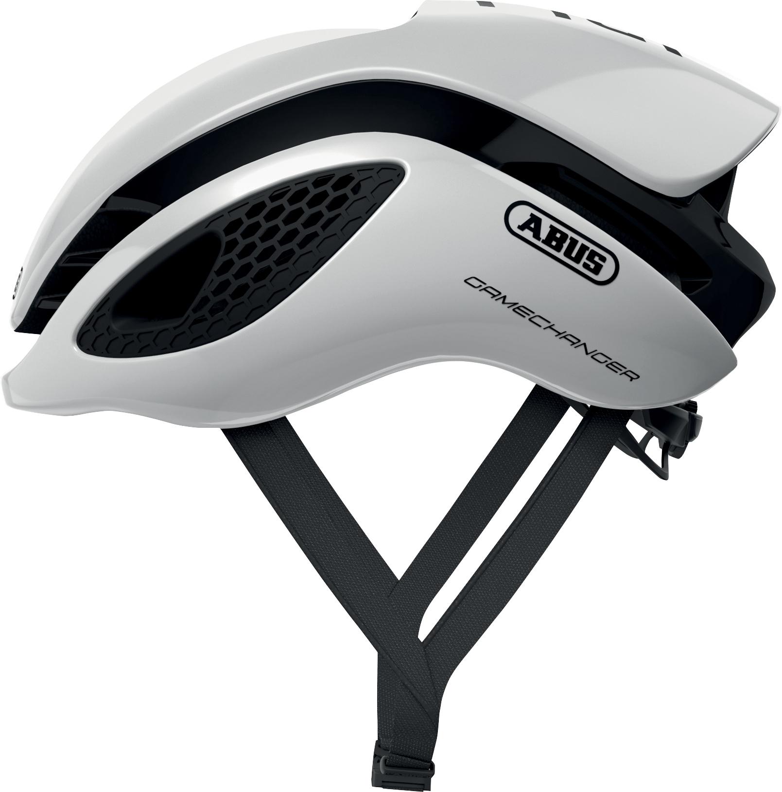 Abus Gamechanger Road Cycling Helmet - Polar White