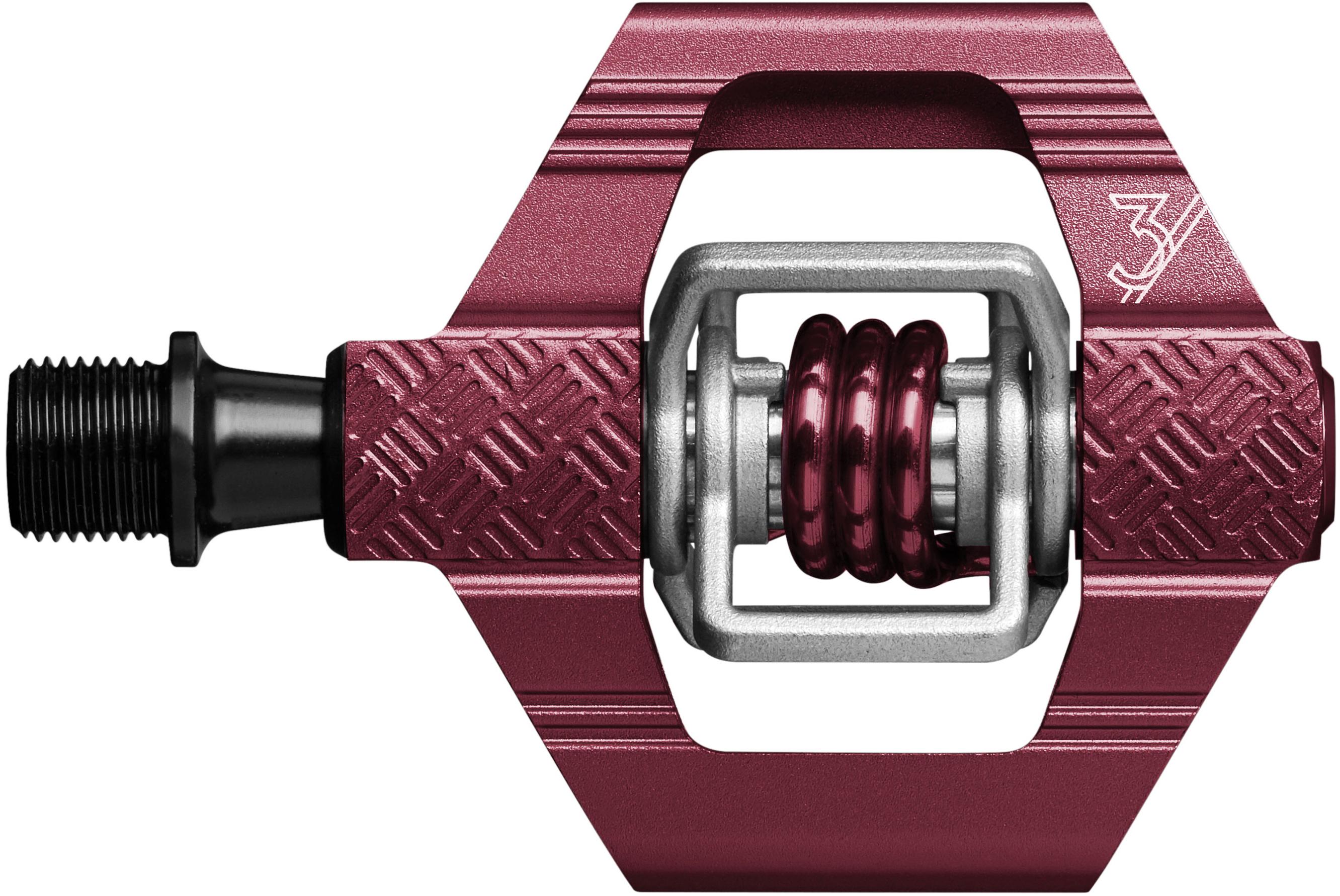 Crankbrothers Candy 3 Clipless Mountain Bike Pedals - Dark Red