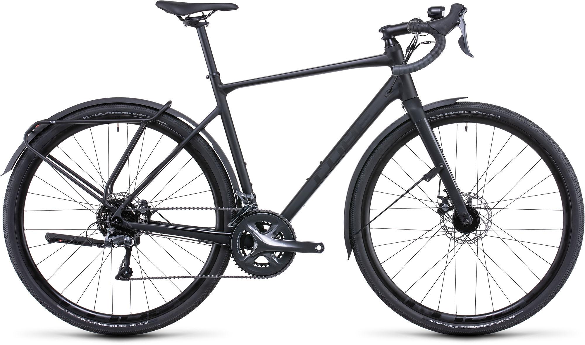 Cube Nuroad Fe Road Bike (2022) - Black/metal Grey