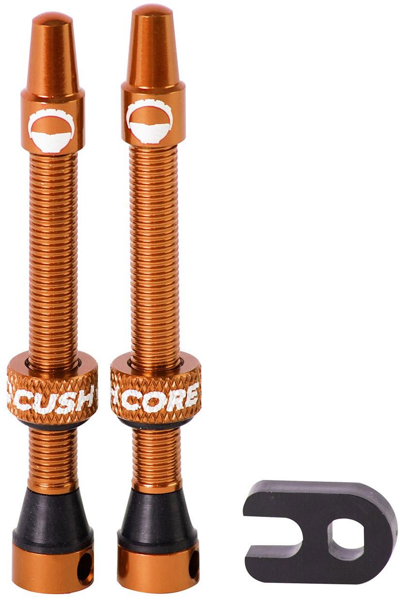 Cushcore Tubeless Valve Set - Orange