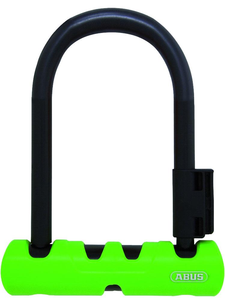 Abus Ultra 410 Mini D-lock 140mm - Black/green