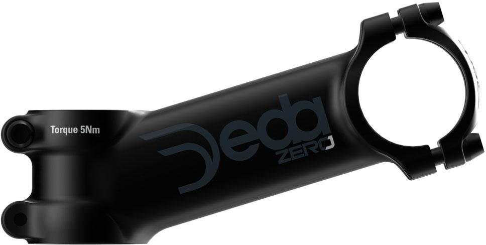 Deda Zero 17 Degree Stem  Black/black 100mm - Black On Black