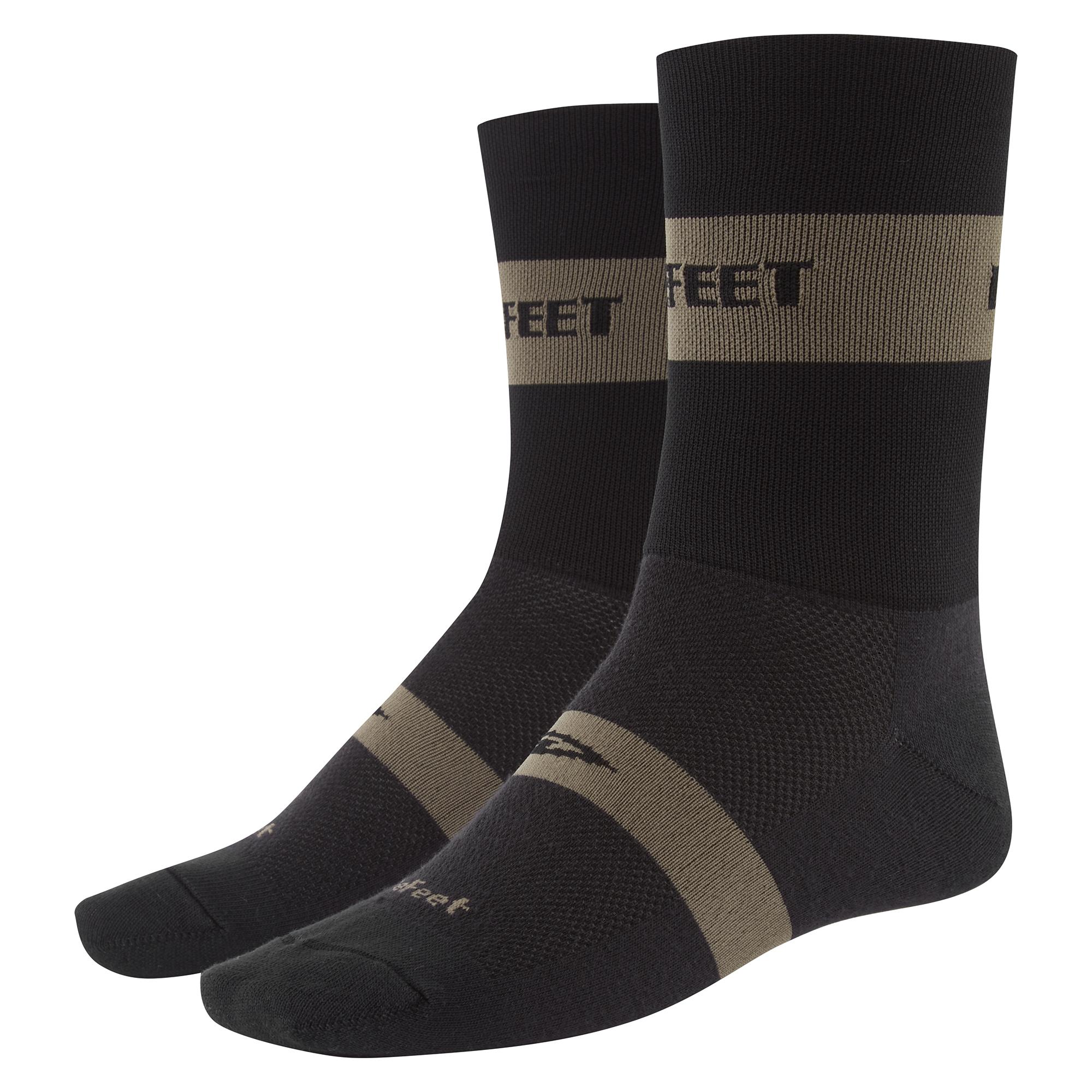 Defeet Aireator Team Classic Socks - Black/olive
