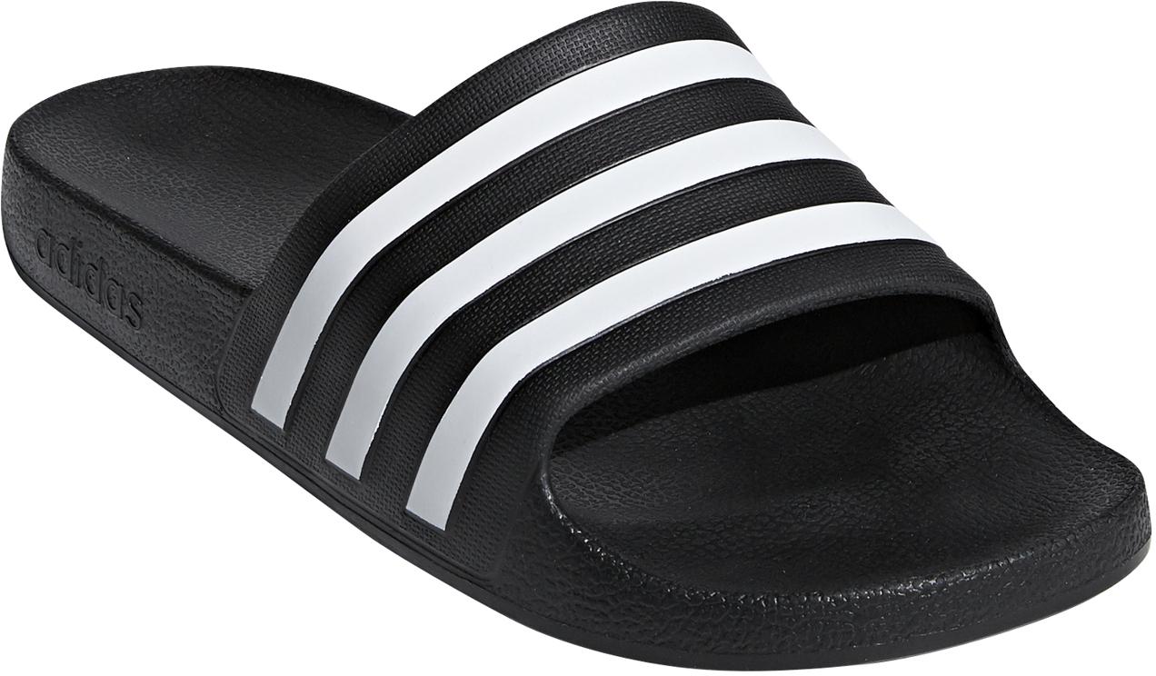 Adidas Adilette Aqua Slides - Black/white