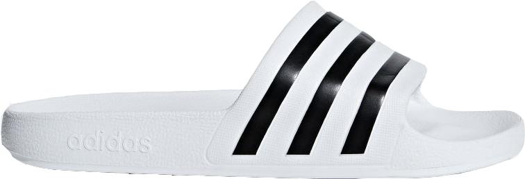 Adidas Adilette Aqua Slides - White/black
