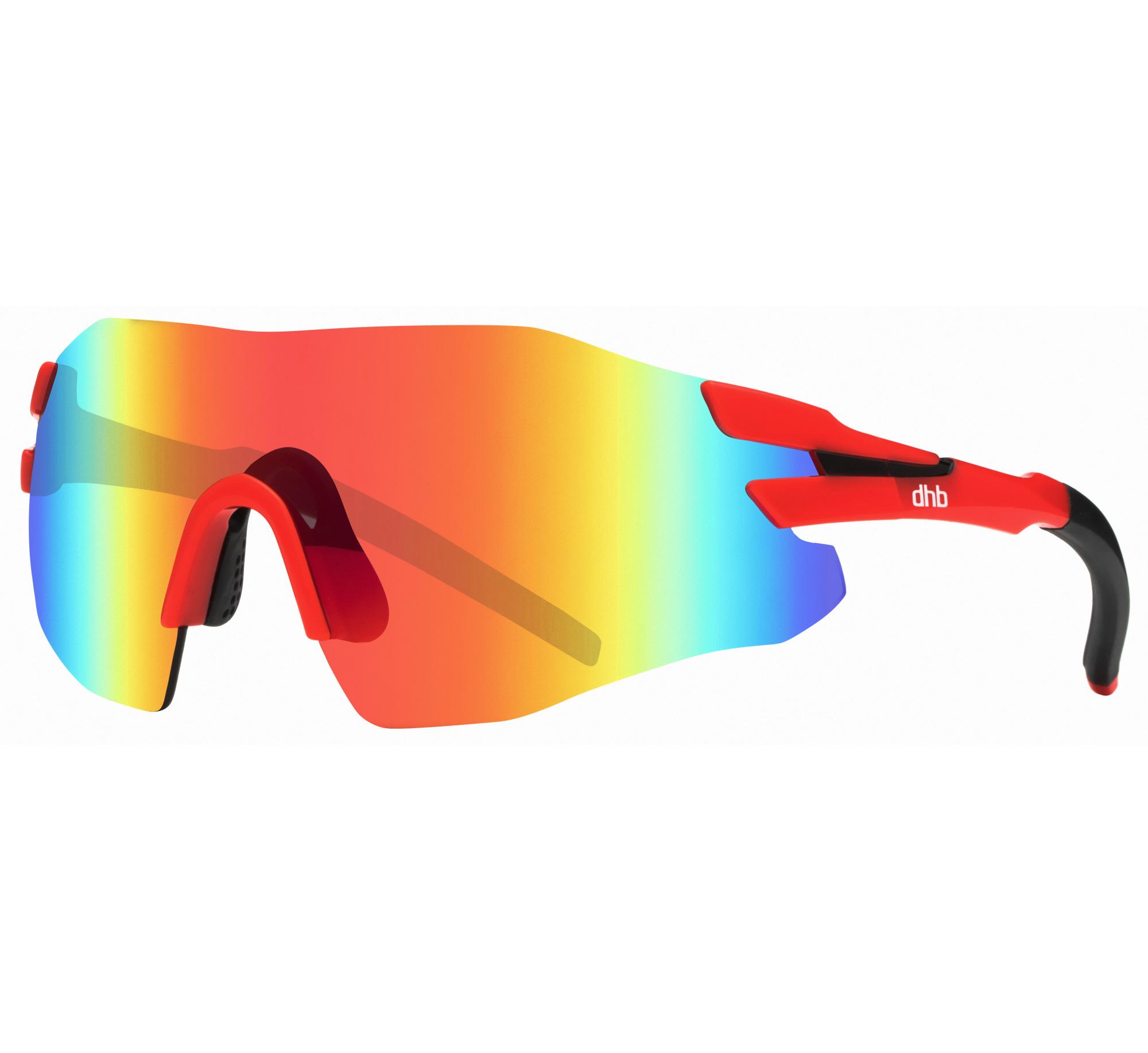 Dhb Aeron Frameless Sunglasses - Red/black