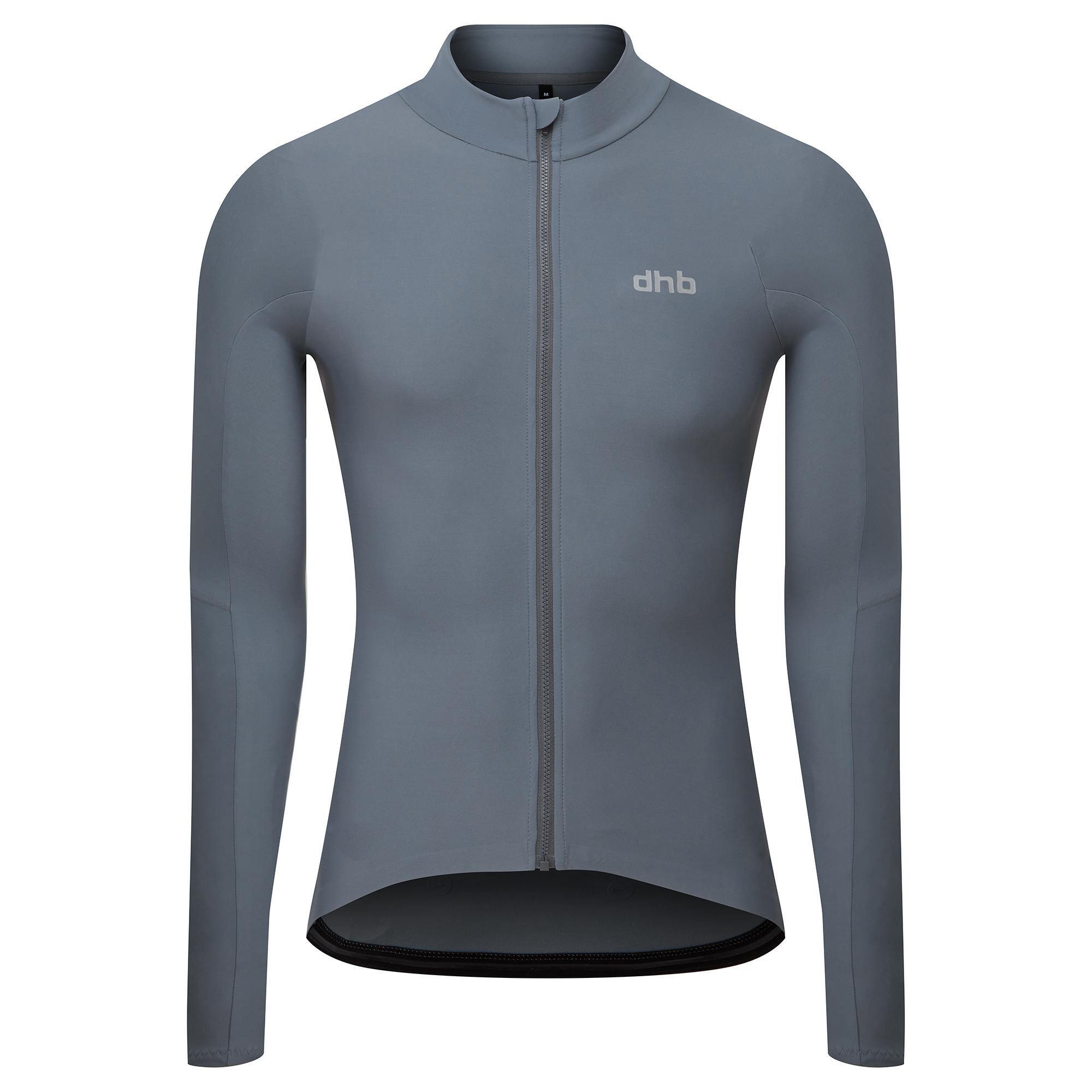 Dhb Aeron Lab Mens Thermal Jersey - Grisaille