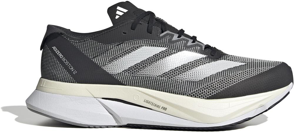 Adidas Adizero Boston 12 Wide Running Shoes - Core Black/ftwr White/carbon