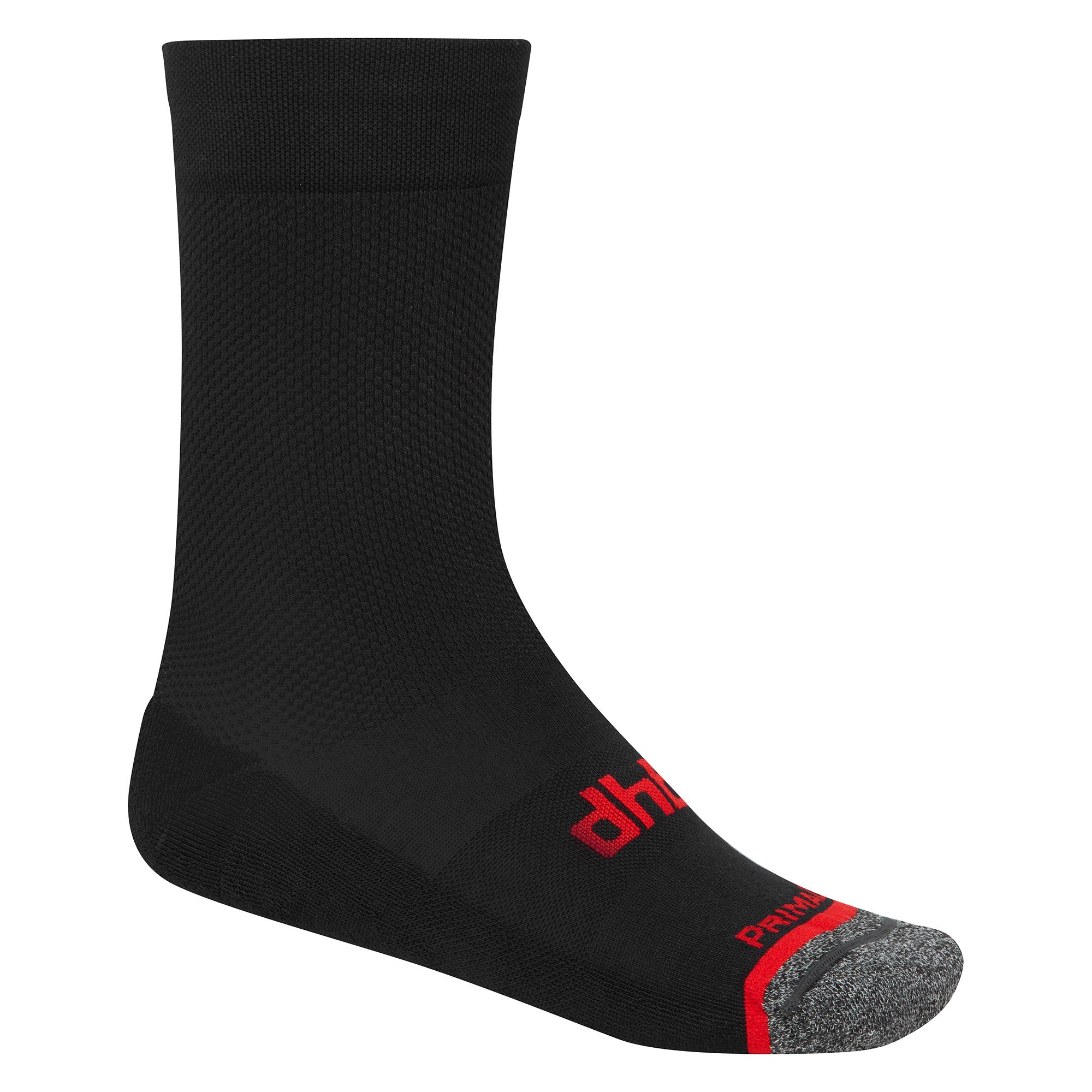 Dhb Aeron Lab Winter Sock - Black/red