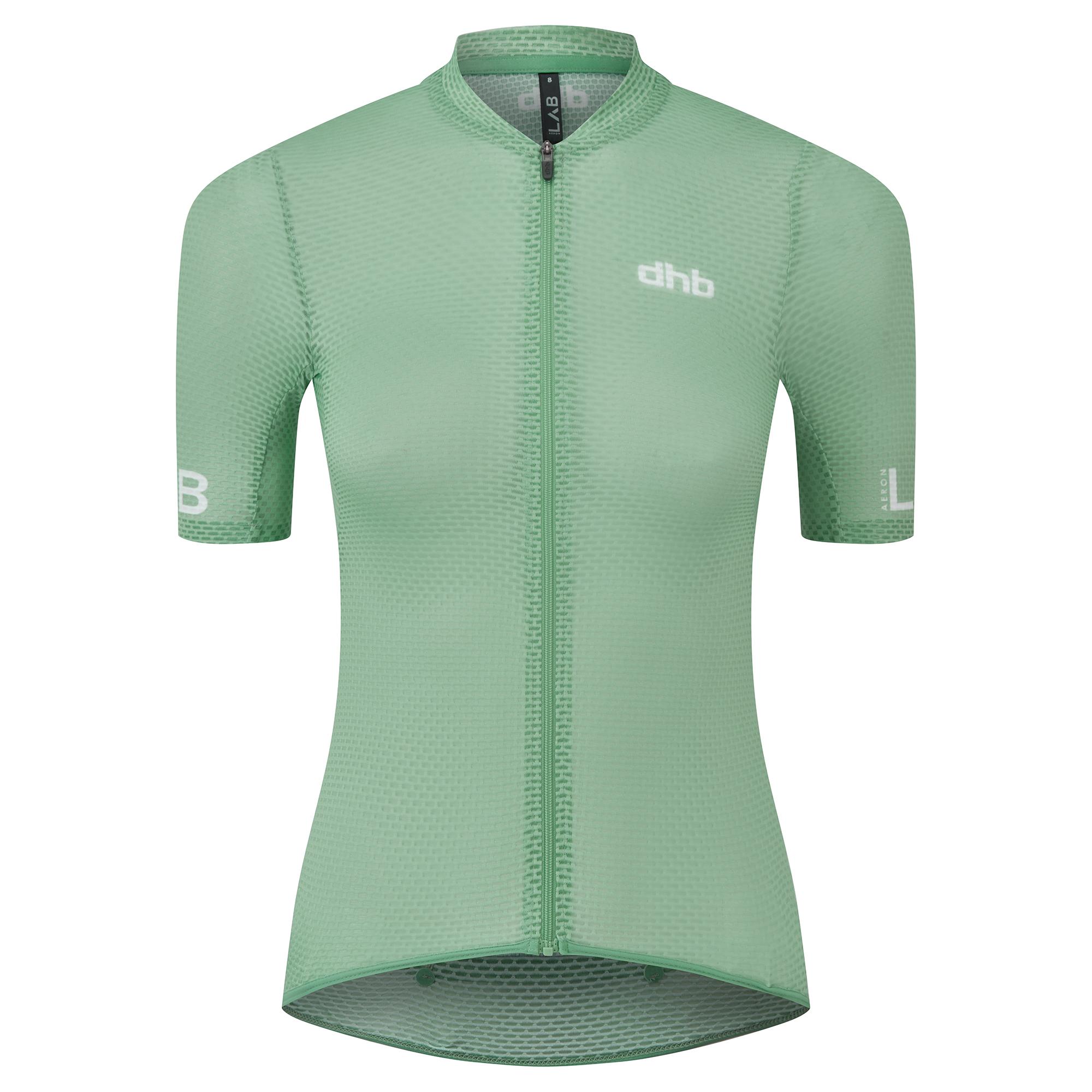 Dhb Aeron Lab Womens Ultralight Short Sleeve Jersey - Malachite Green