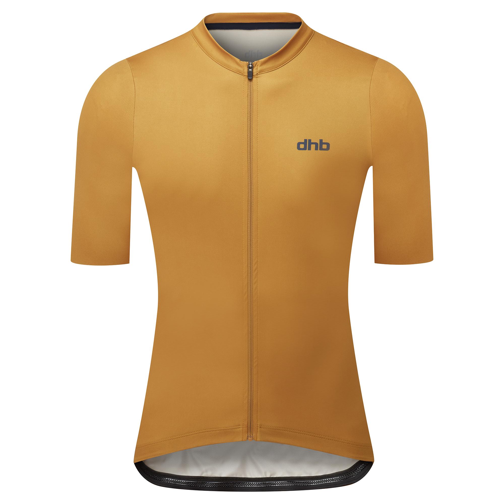 Dhb Aeron Mens Short Sleeve Jersey 2.0 - Golden Brown