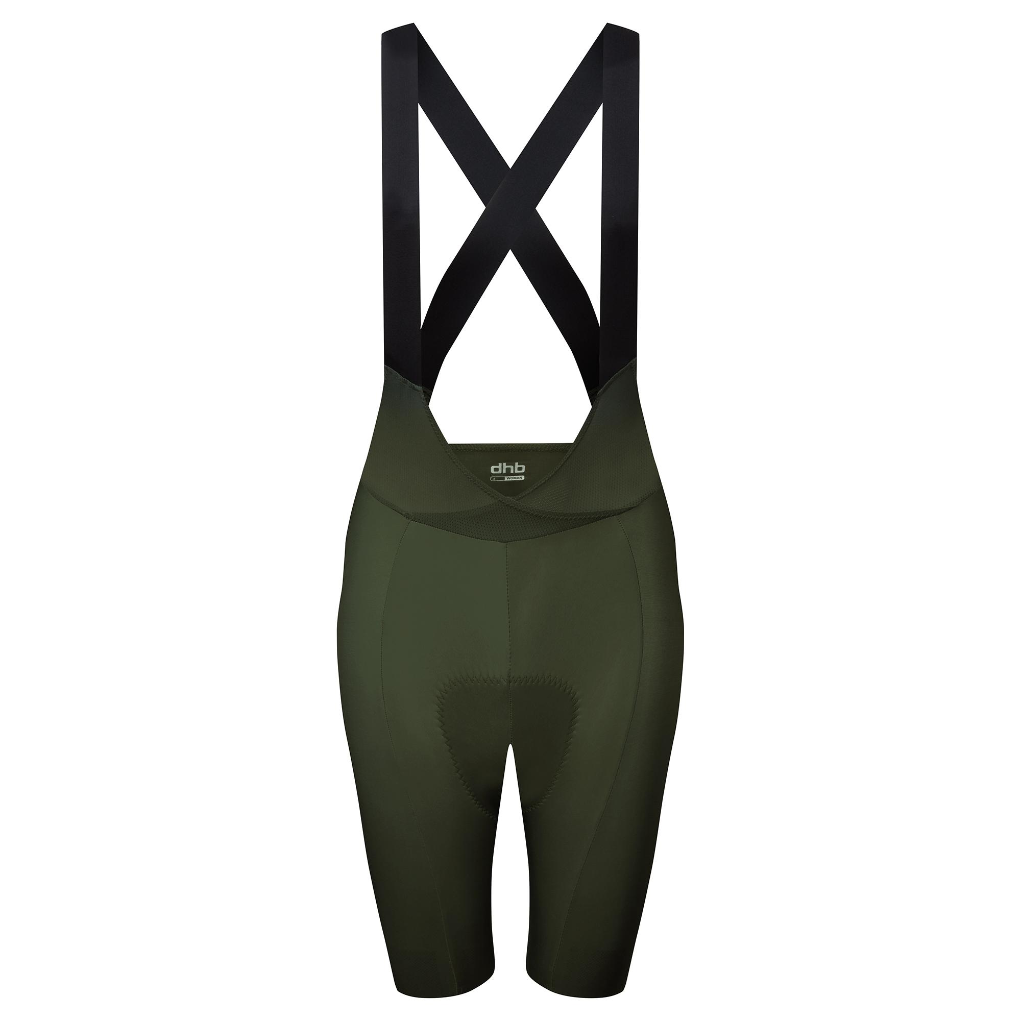 Dhb Aeron Womens Bib Shorts 2.0 - Kombu Green