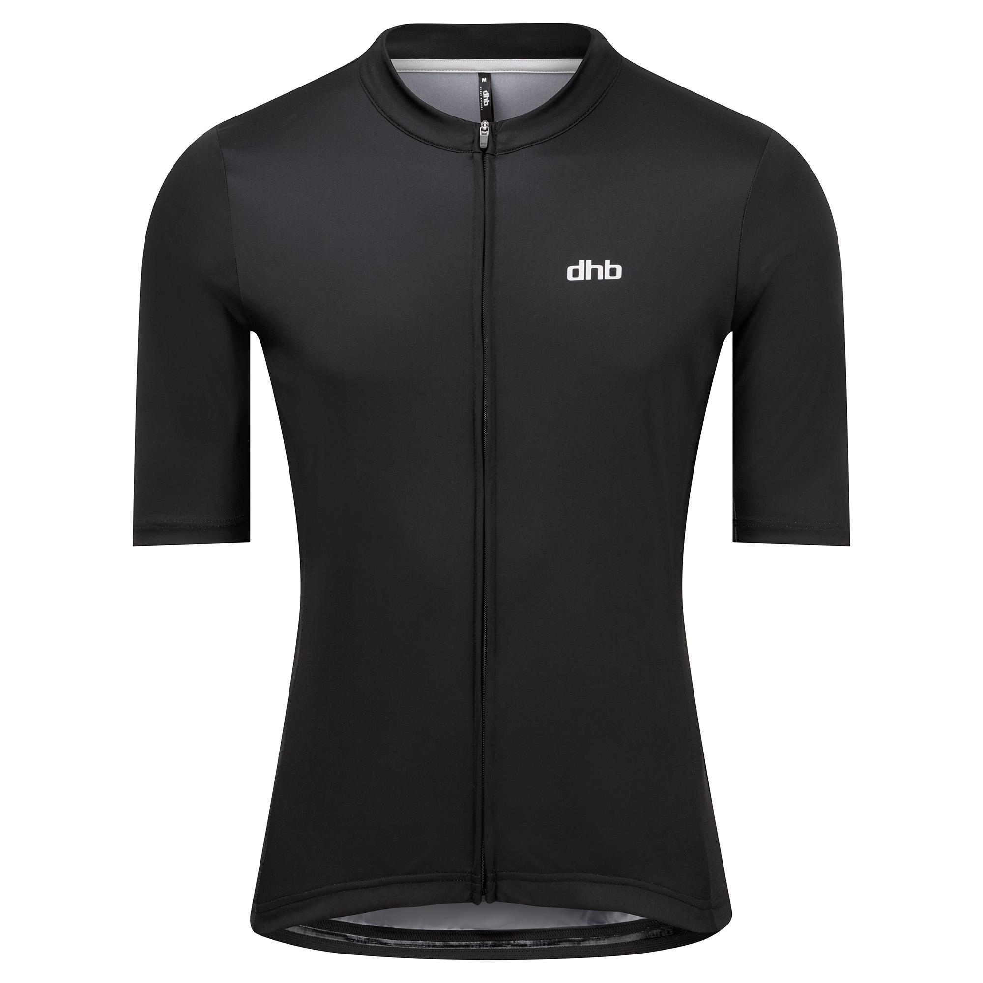 Dhb Blok Mens Classic Short Sleeve Jersey 2.0 - Black