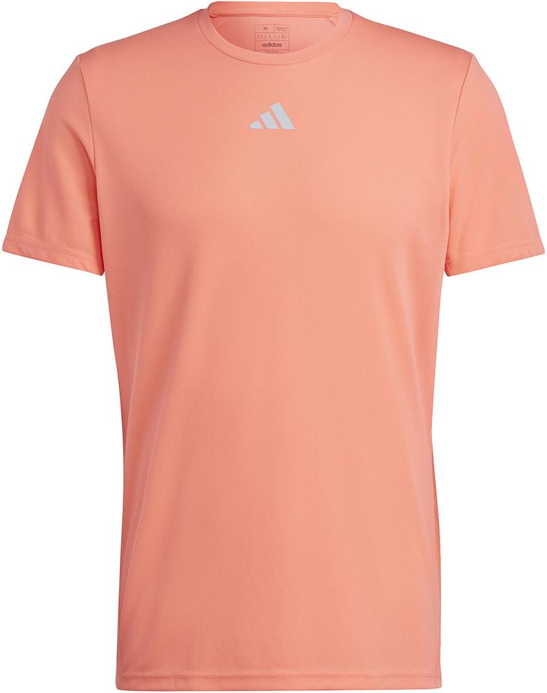 Adidas Own The Run Cooler Tee - Coral Fusion