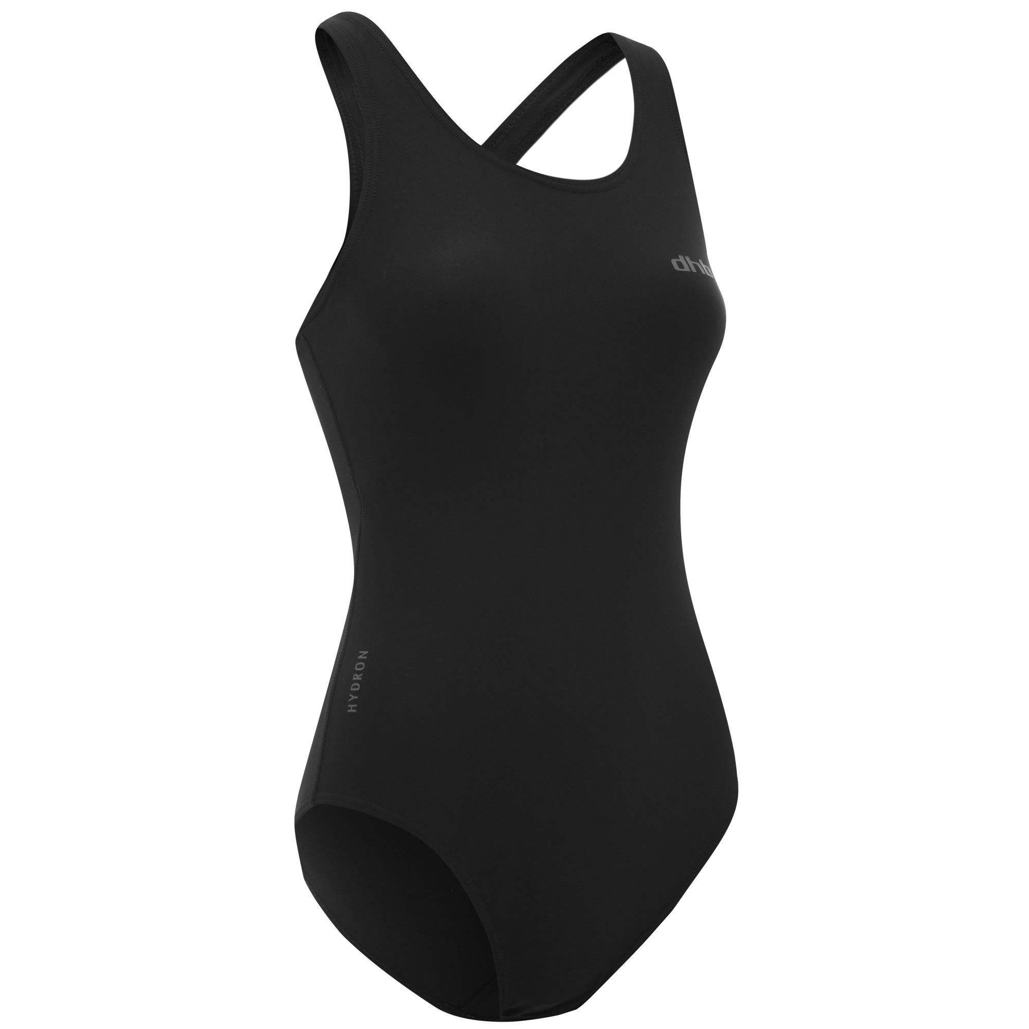 Dhb Hydron Womens Swimsuit - Black