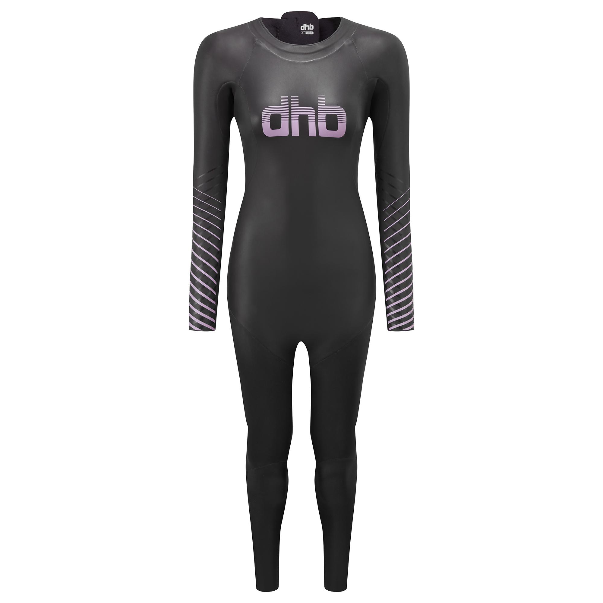 Dhb Hydron Womens Thermal Wetsuit - Black